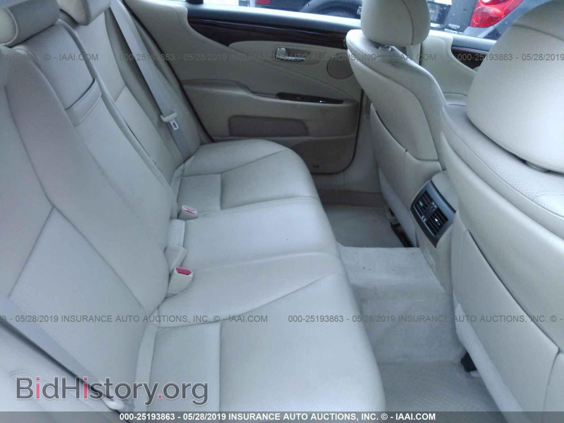 2007 LEXUS LS - VIN: JTHBL46F475046977 - Фото 8
