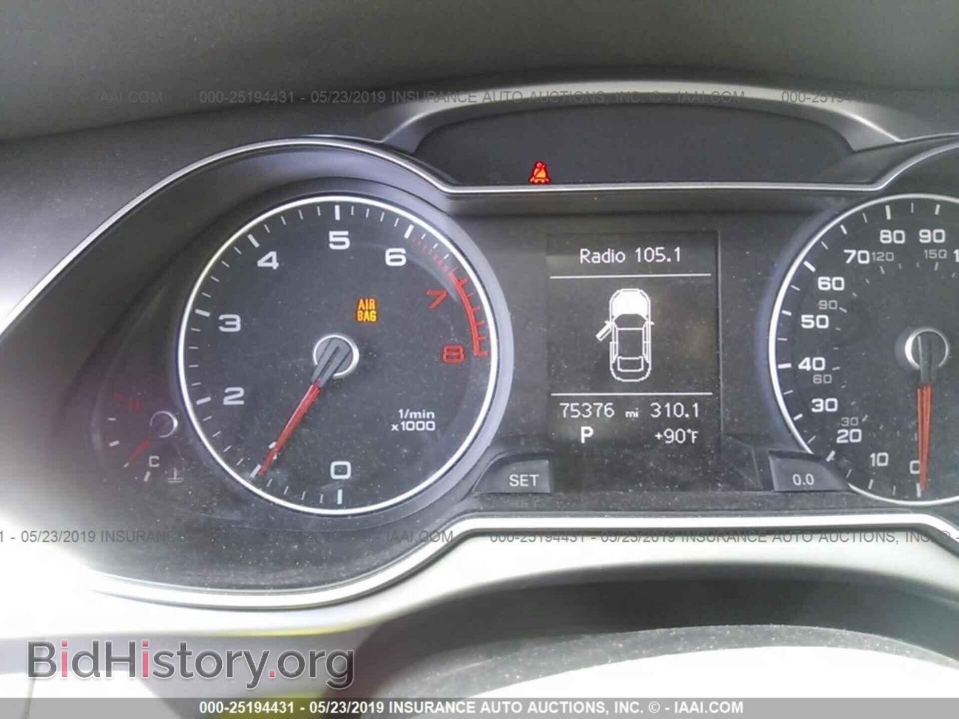 2013 AUDI A4 - VIN: WAUEFAFL8DN008011 - Фото 7