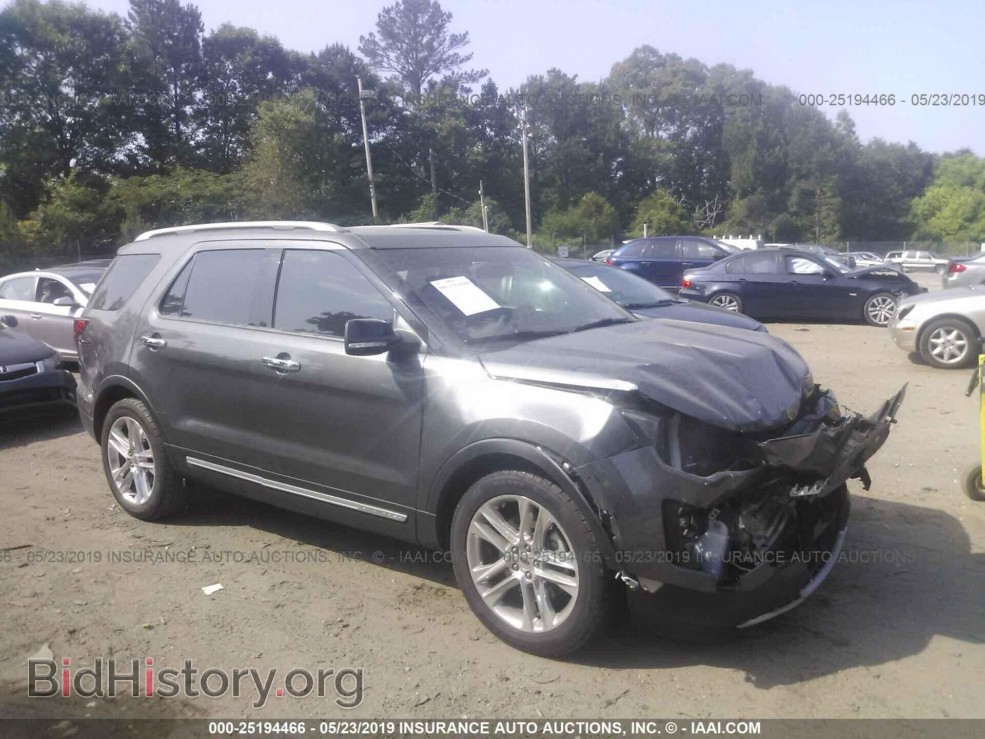 Photo 1FM5K7D87GGB69552 - FORD EXPLORER 2016