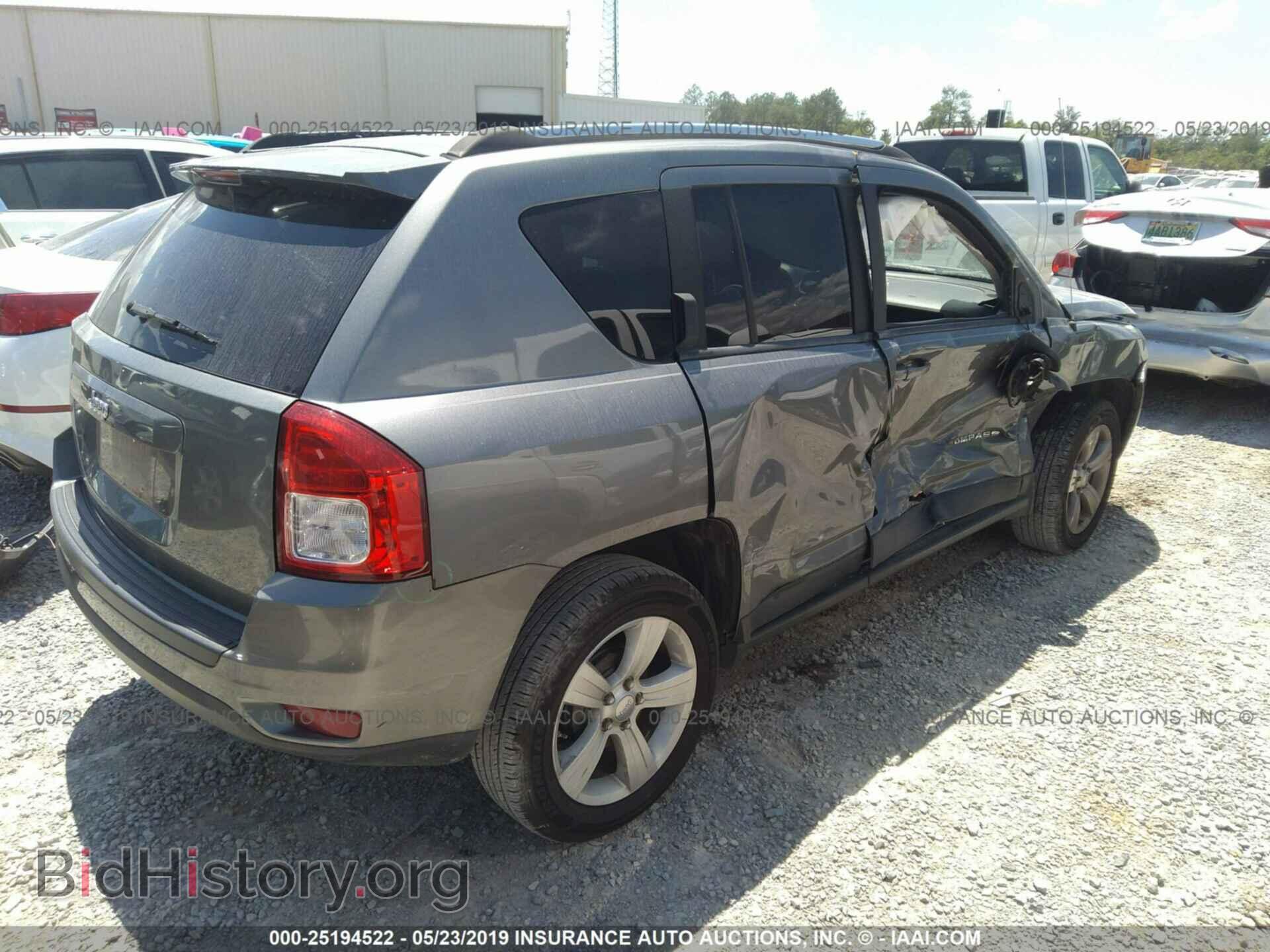 2012 JEEP COMPASS - VIN: 1C4NJCBB3CD615478 - Фото 4