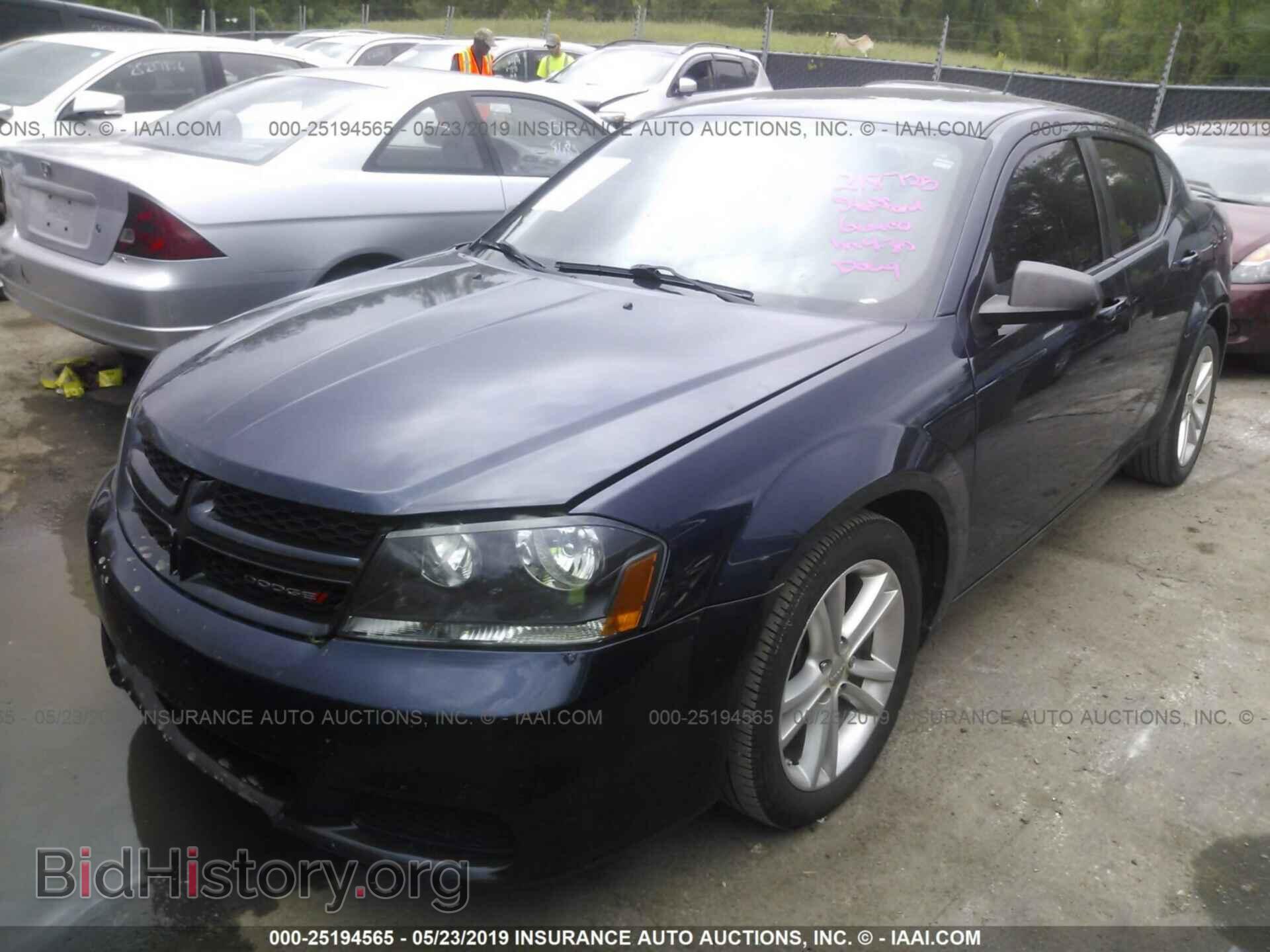 2014 DODGE AVENGER - VIN: 1C3CDZAB2EN222804 - Photo 2