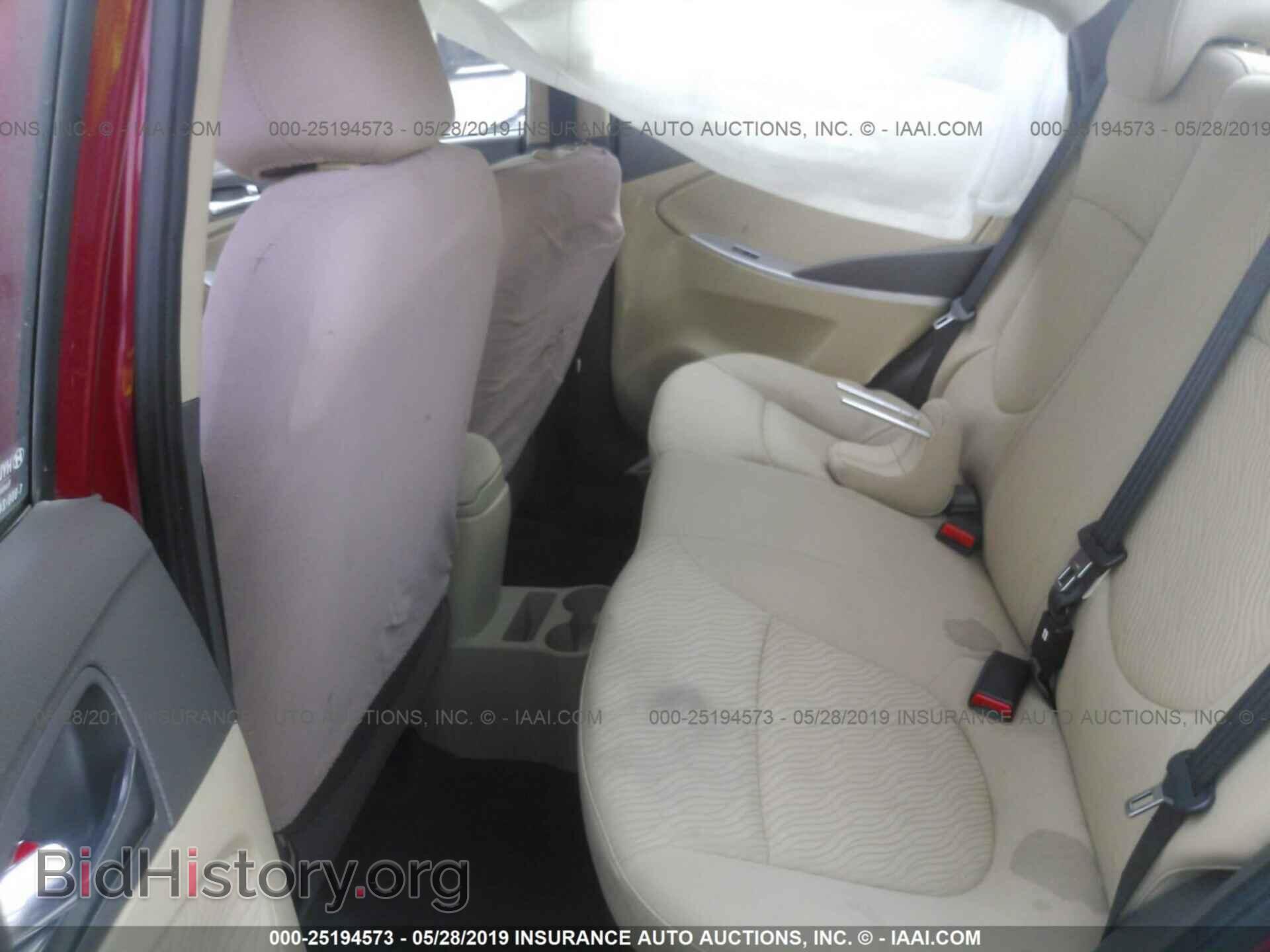 2014 HYUNDAI ACCENT - VIN: KMHCU4AE6EU676001 - Фото 8