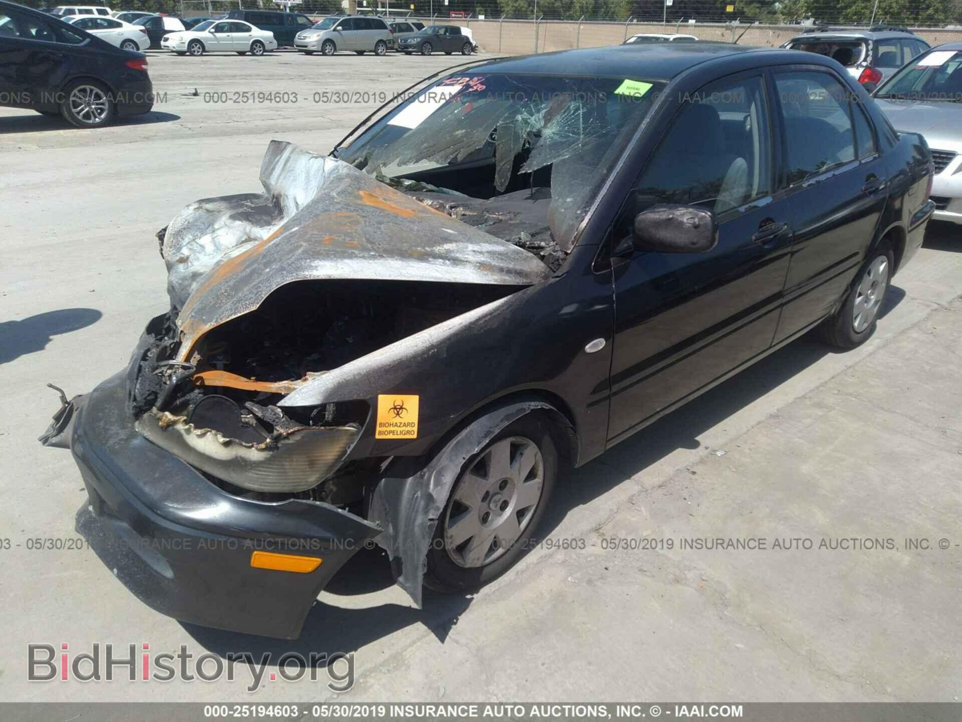 2002 MITSUBISHI LANCER - VIN: JA3AJ26E42U046716 - Фото 2