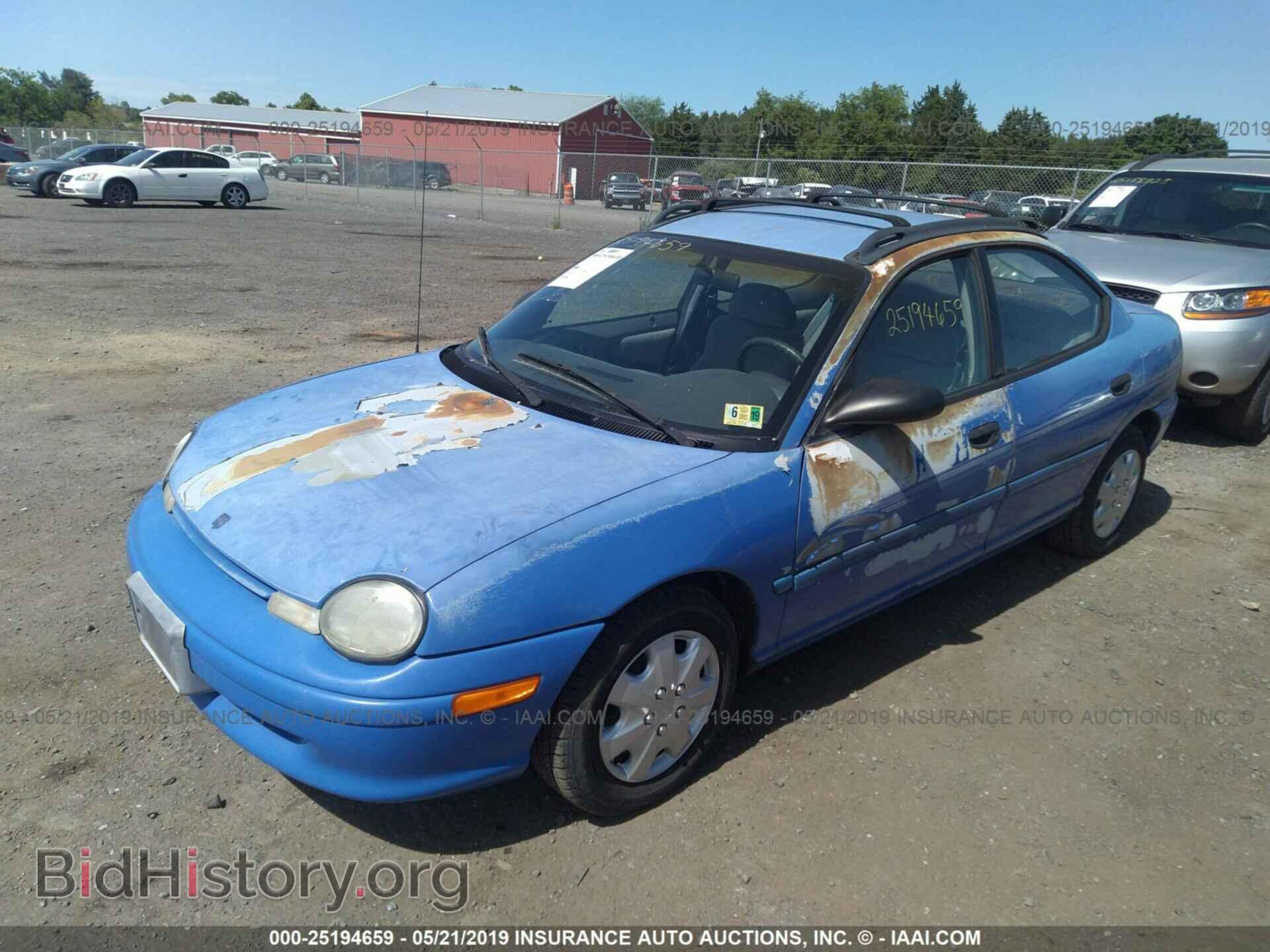 1995 DODGE NEON - VIN: 1B3ES47C6SD188849 - Фото 2