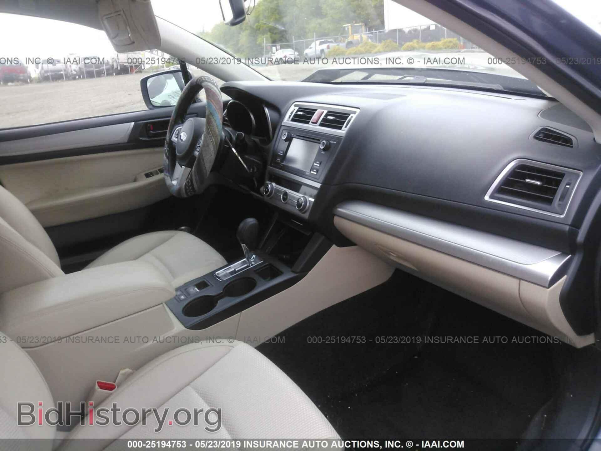 2015 SUBARU OUTBACK - VIN: 4S4BSAAC3F3228806 - Фото 5