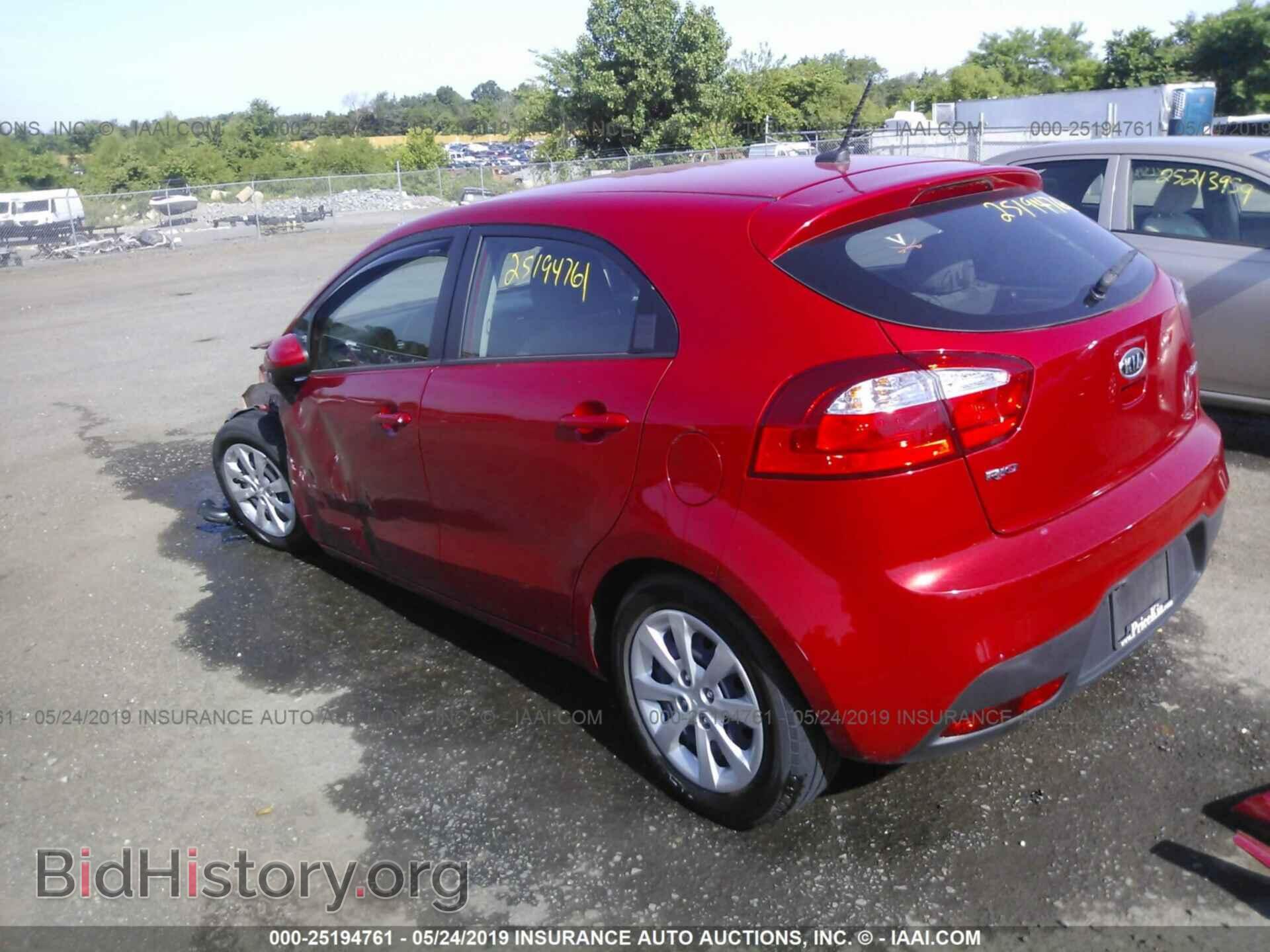 2013 KIA RIO - VIN: KNADN5A34D6113216 - Фото 3