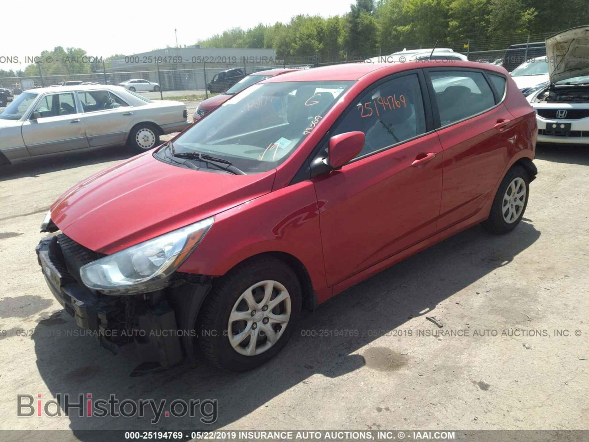 2012 HYUNDAI ACCENT - VIN: KMHCT5AE1CU033478 - Фото 2