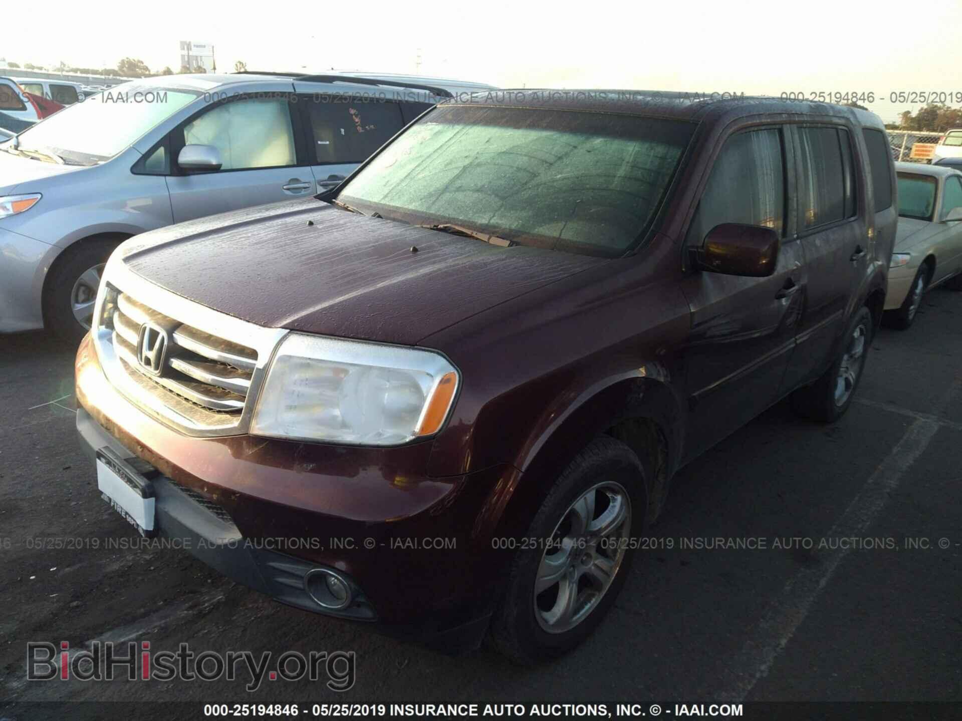 2012 HONDA PILOT - VIN: 5FNYF3H58CB033403 - Фото 2