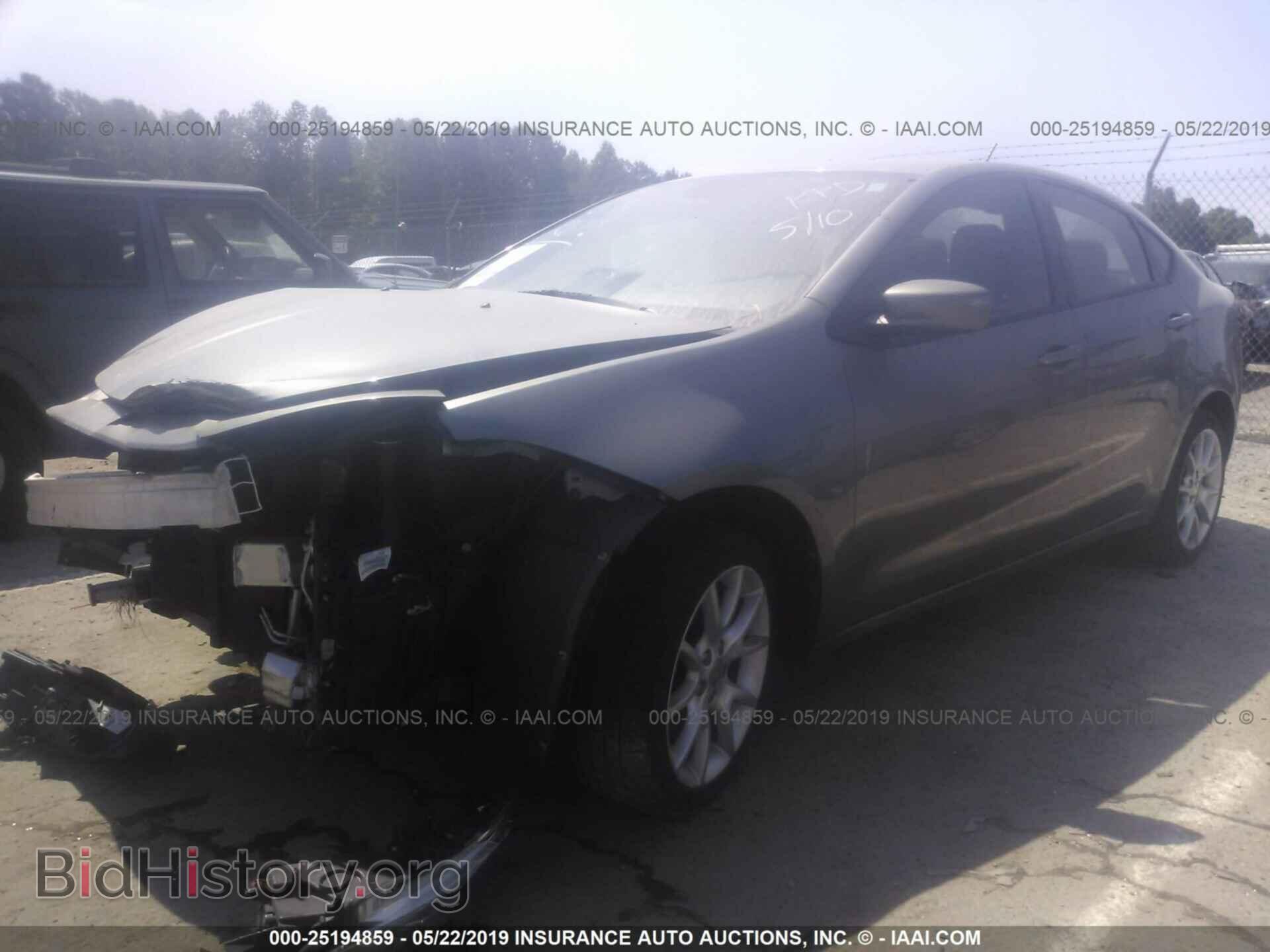 2013 DODGE DART - VIN: 1C3CDFBA8DD233203 - Фото 2