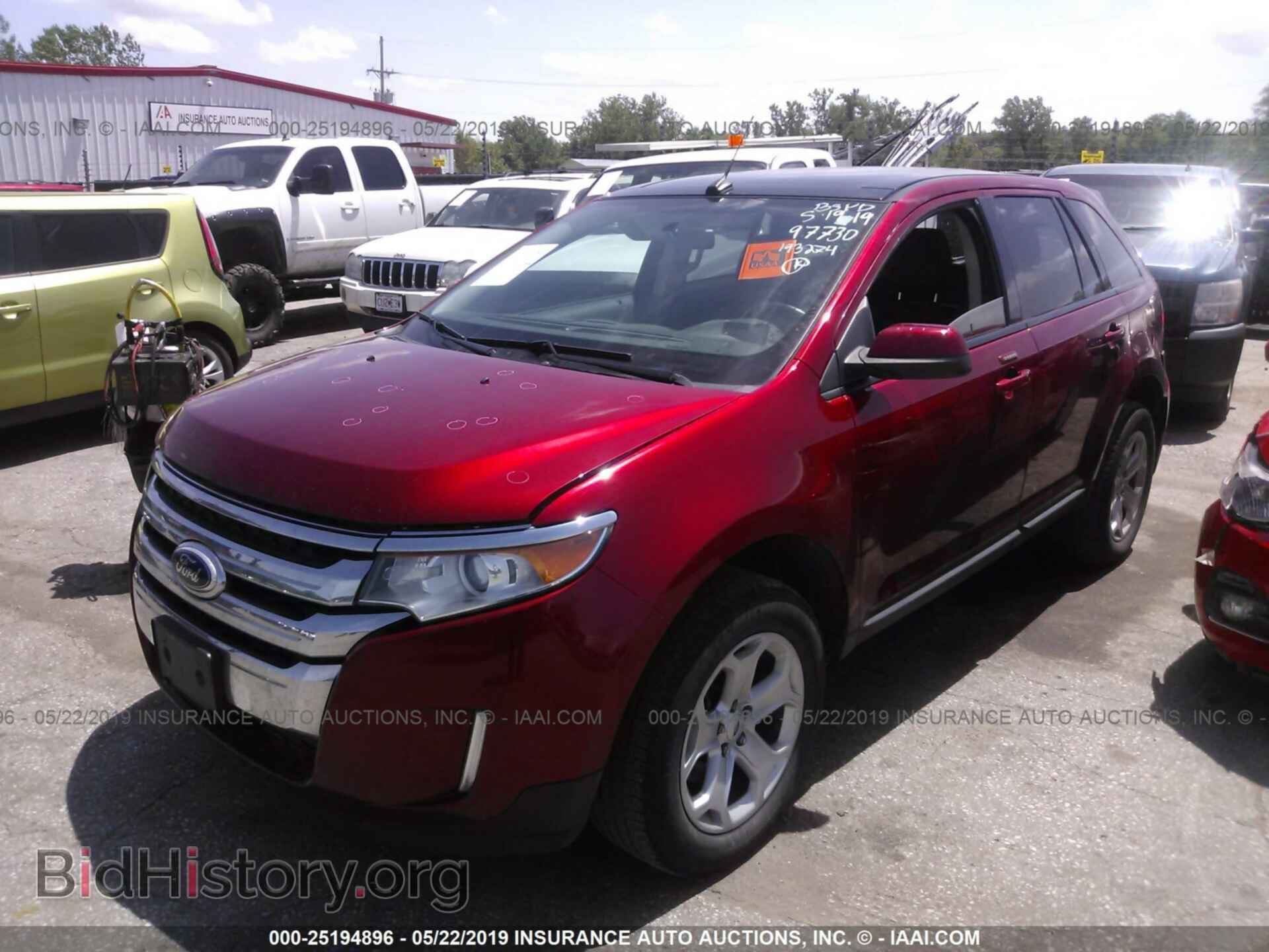 2014 FORD EDGE - VIN: 2FMDK4JC4EBB61903 - Фото 2