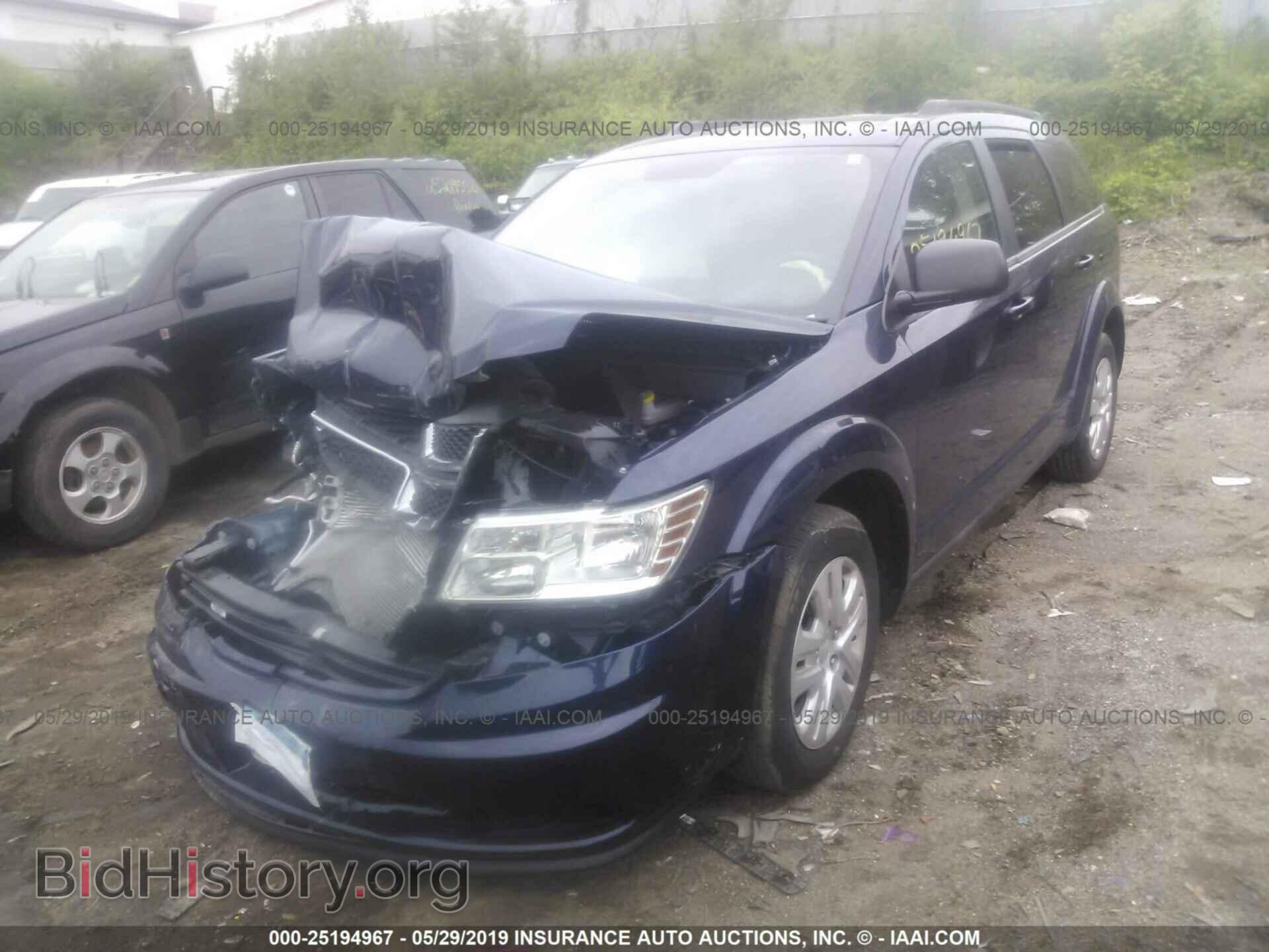 2018 DODGE JOURNEY - VIN: 3C4PDCAB3JT217065 - Фото 2