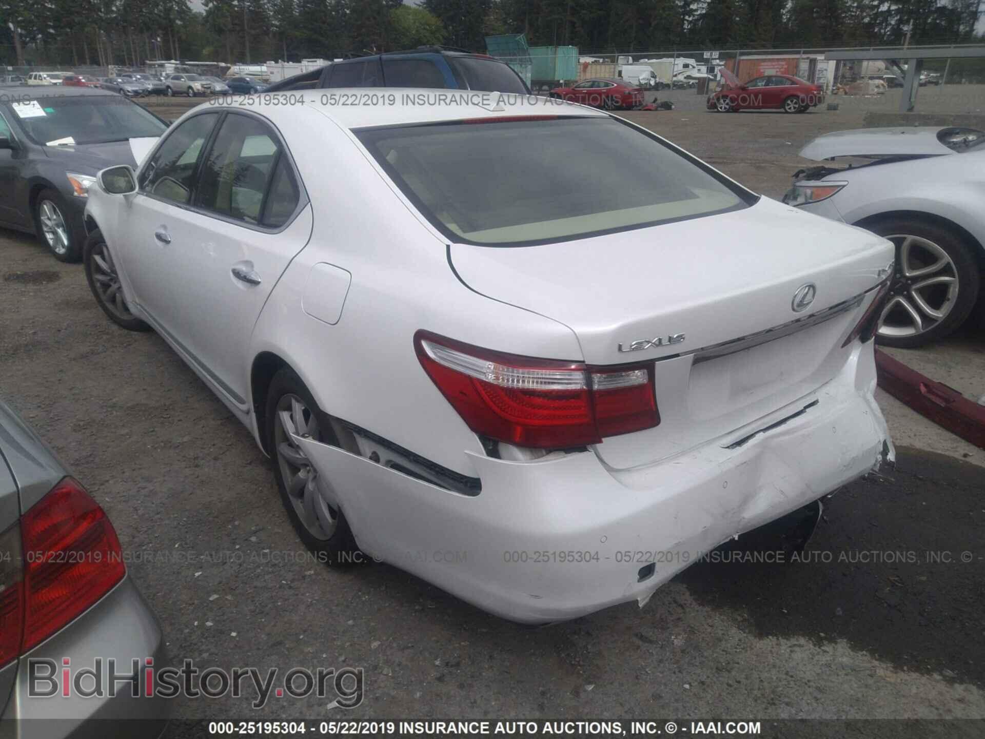 2007 LEXUS LS - VIN: JTHBL46F475019083 - Фото 3