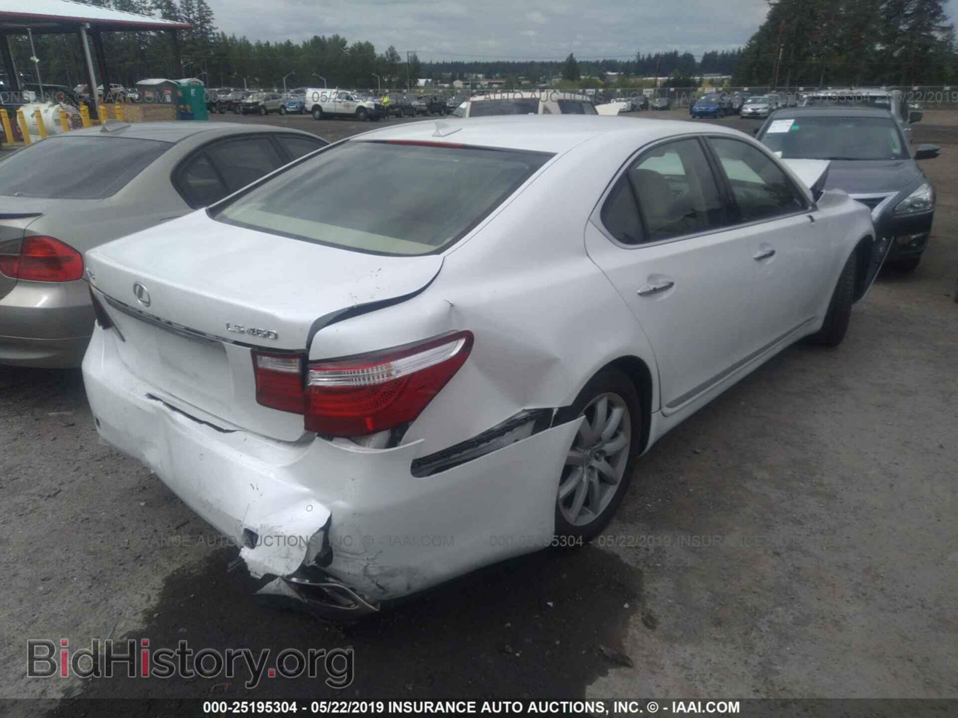 2007 LEXUS LS - VIN: JTHBL46F475019083 - Фото 4