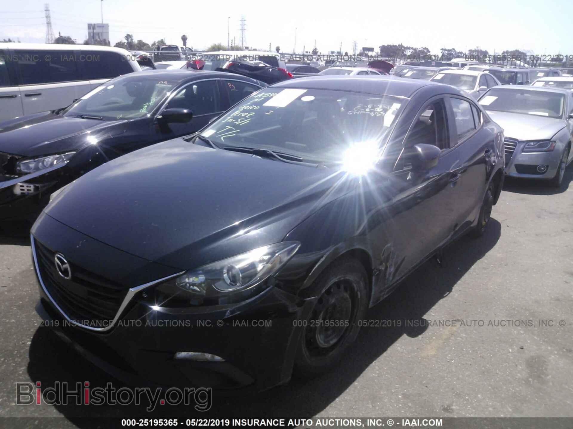 2014 MAZDA 3 - VIN: JM1BM1U72E1198253 - Фото 2