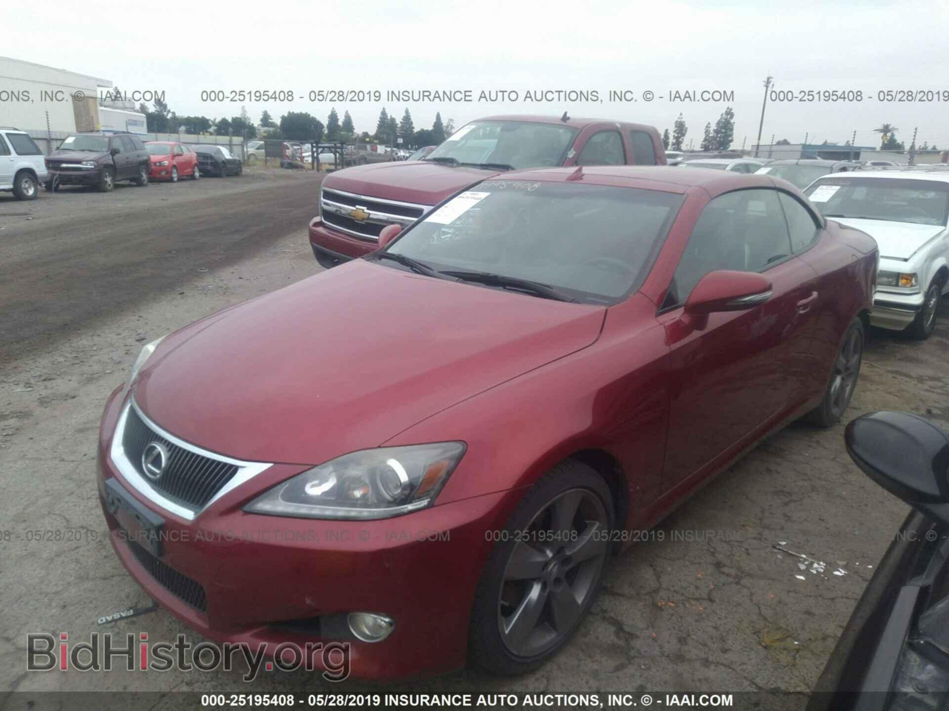 2011 LEXUS IS - VIN: JTHFF2C26B2519707 - Photo 2