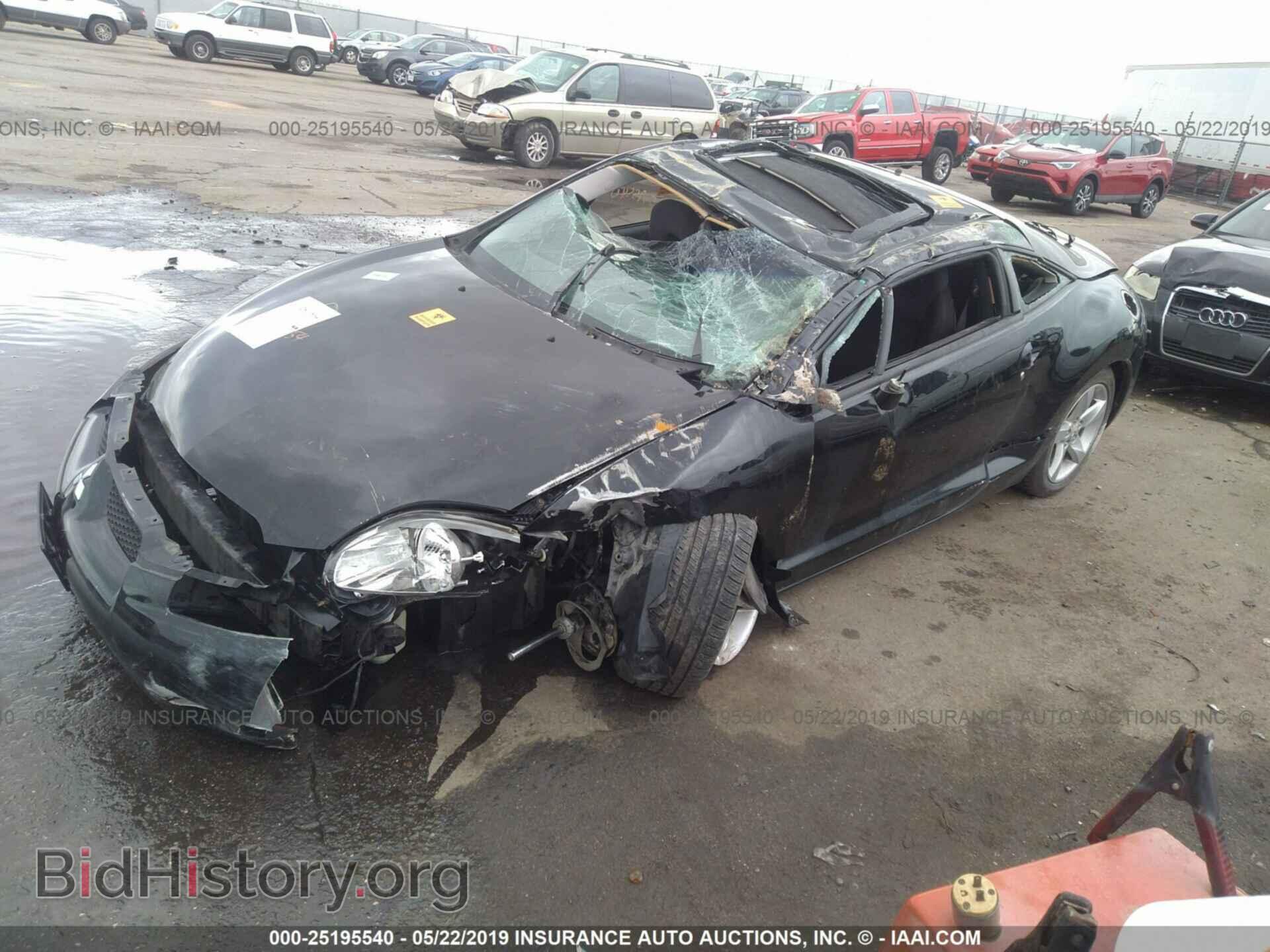 2007 MITSUBISHI ECLIPSE - VIN: 4A3AK24F57E006590 - Фото 2