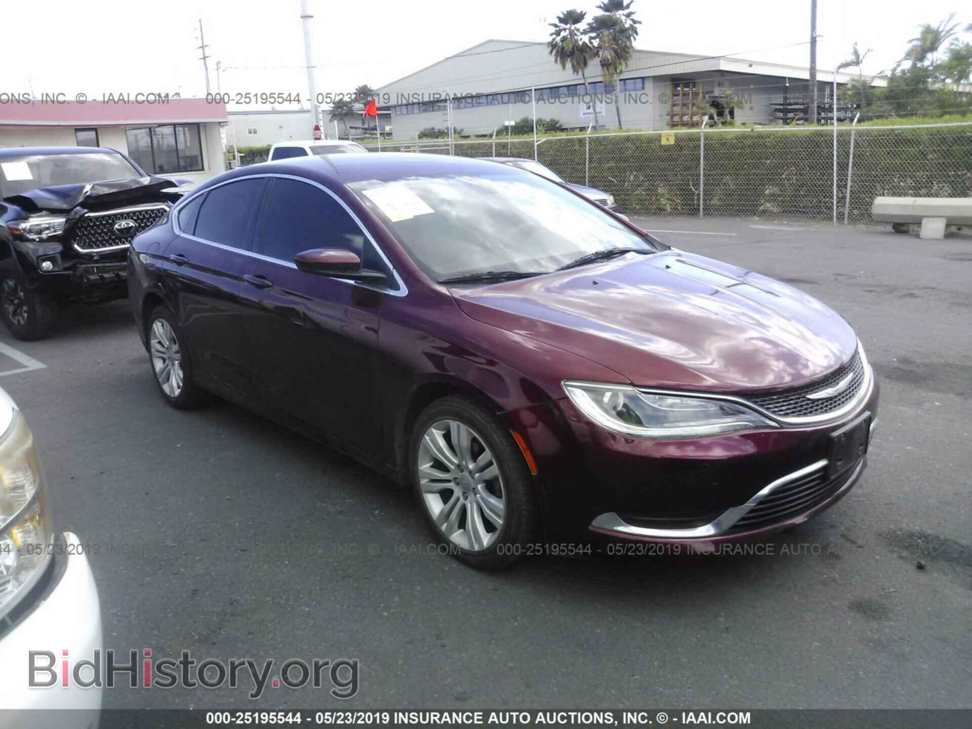 Photo 1C3CCCAB5GN119136 - CHRYSLER 200 2016