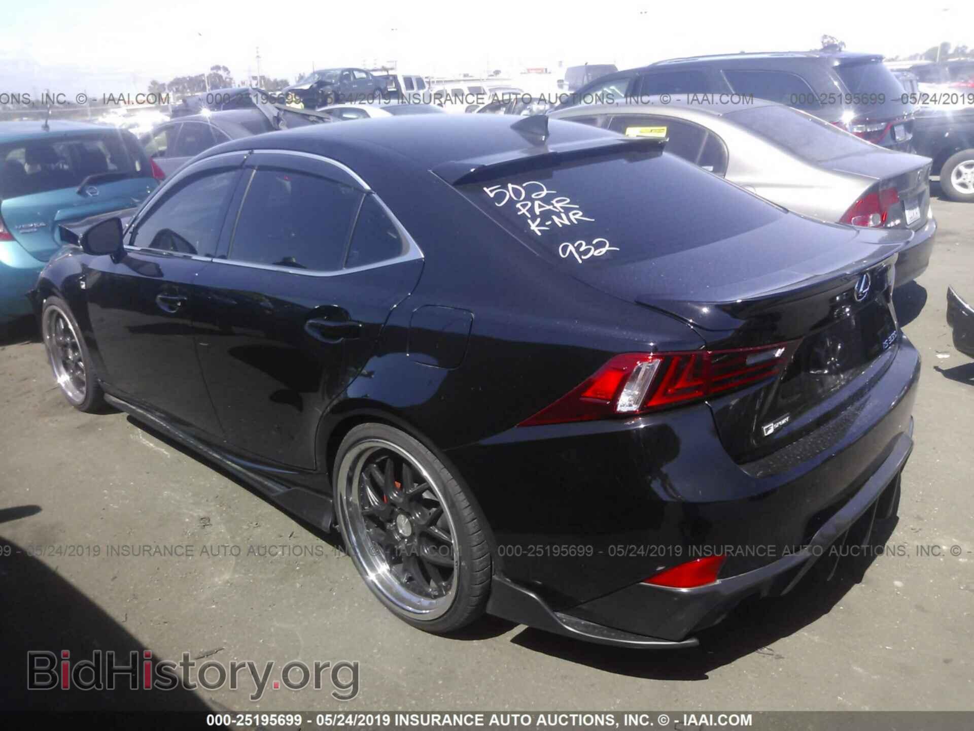 2015 LEXUS IS - VIN: JTHBE1D29F5016932 - Фото 3