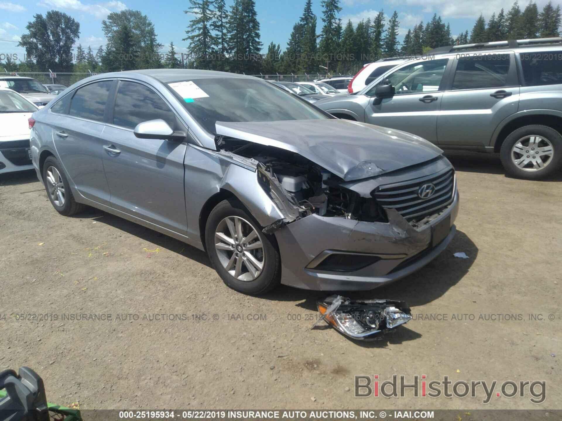 Photo 5NPE24AF7GH393504 - HYUNDAI SONATA 2016