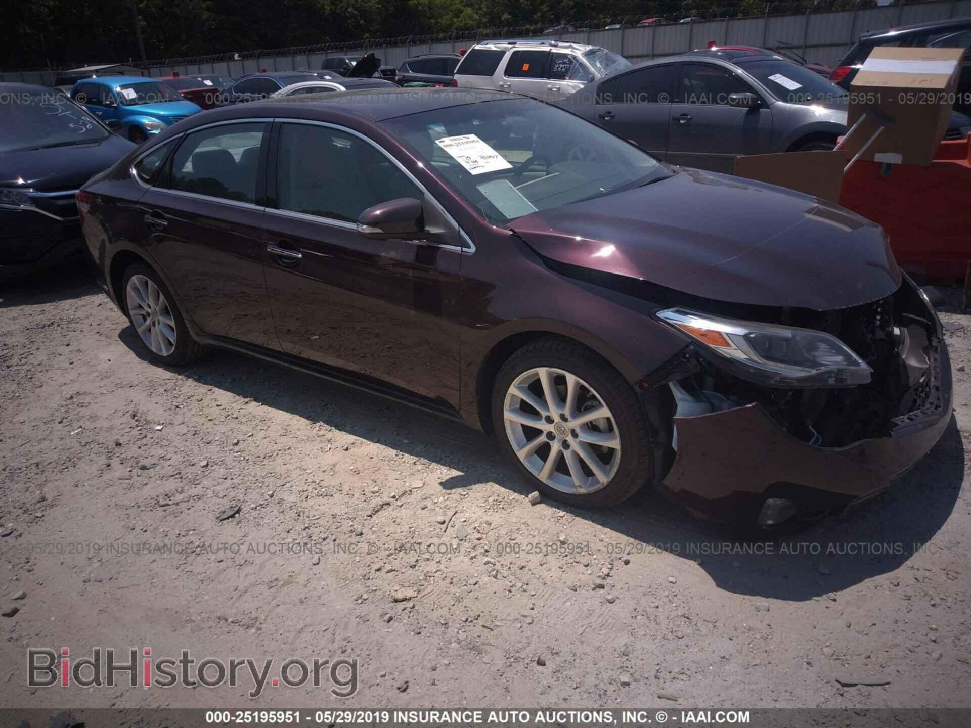 Photo 4T1BK1EBXEU133329 - TOYOTA AVALON 2014