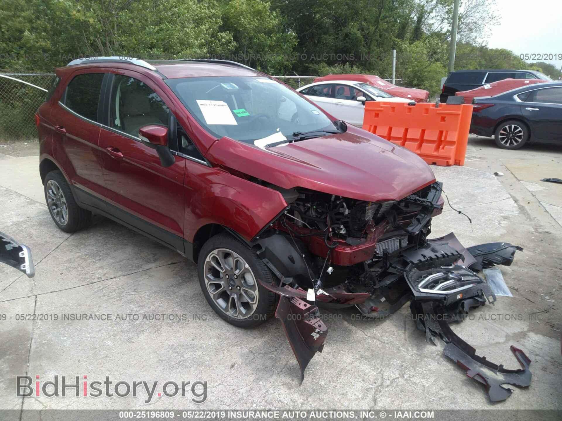 Photo MAJ6S3KL5KC273228 - FORD ECOSPORT 2019