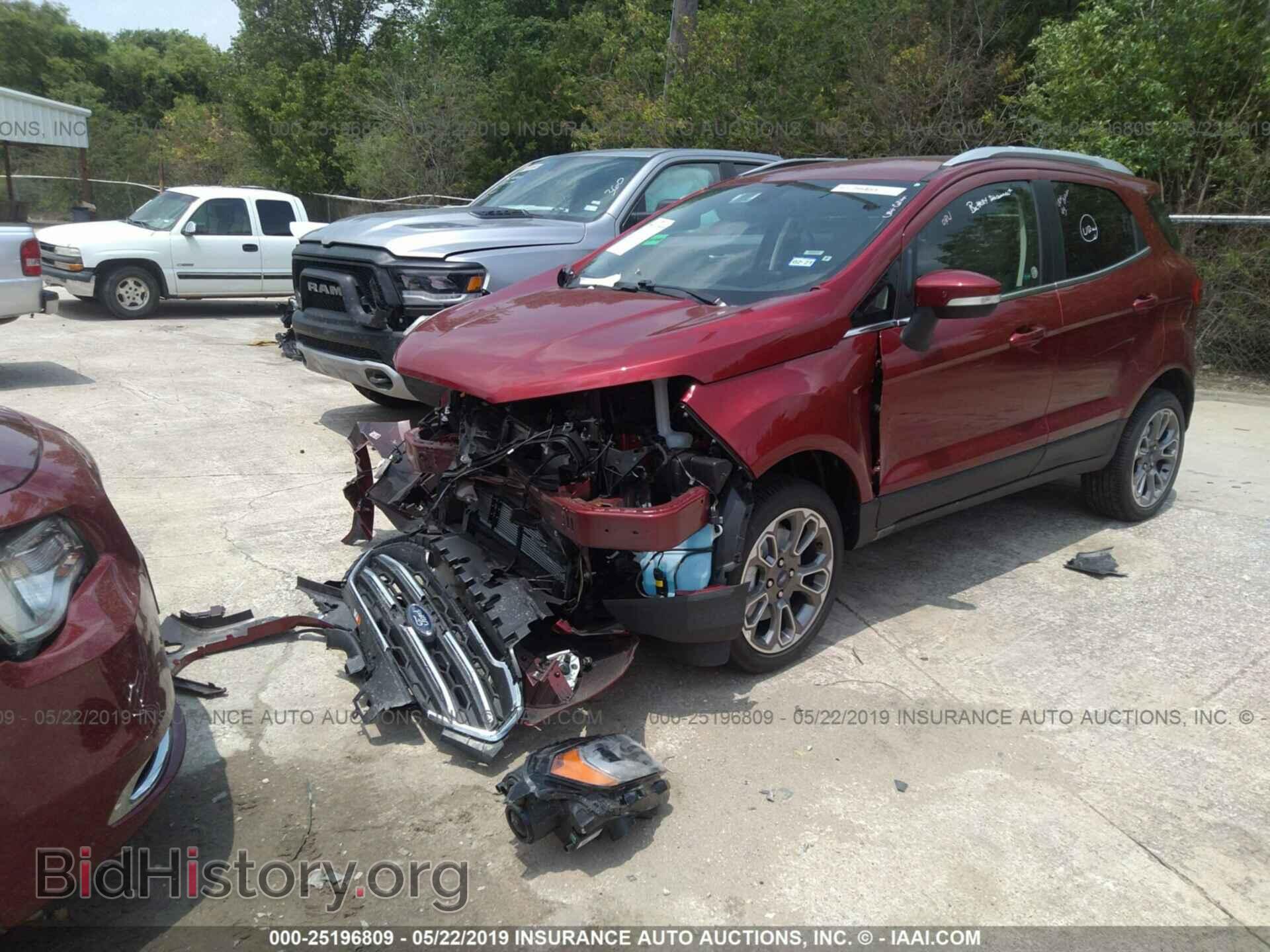 2019 FORD ECOSPORT - VIN: MAJ6S3KL5KC273228 - Фото 2