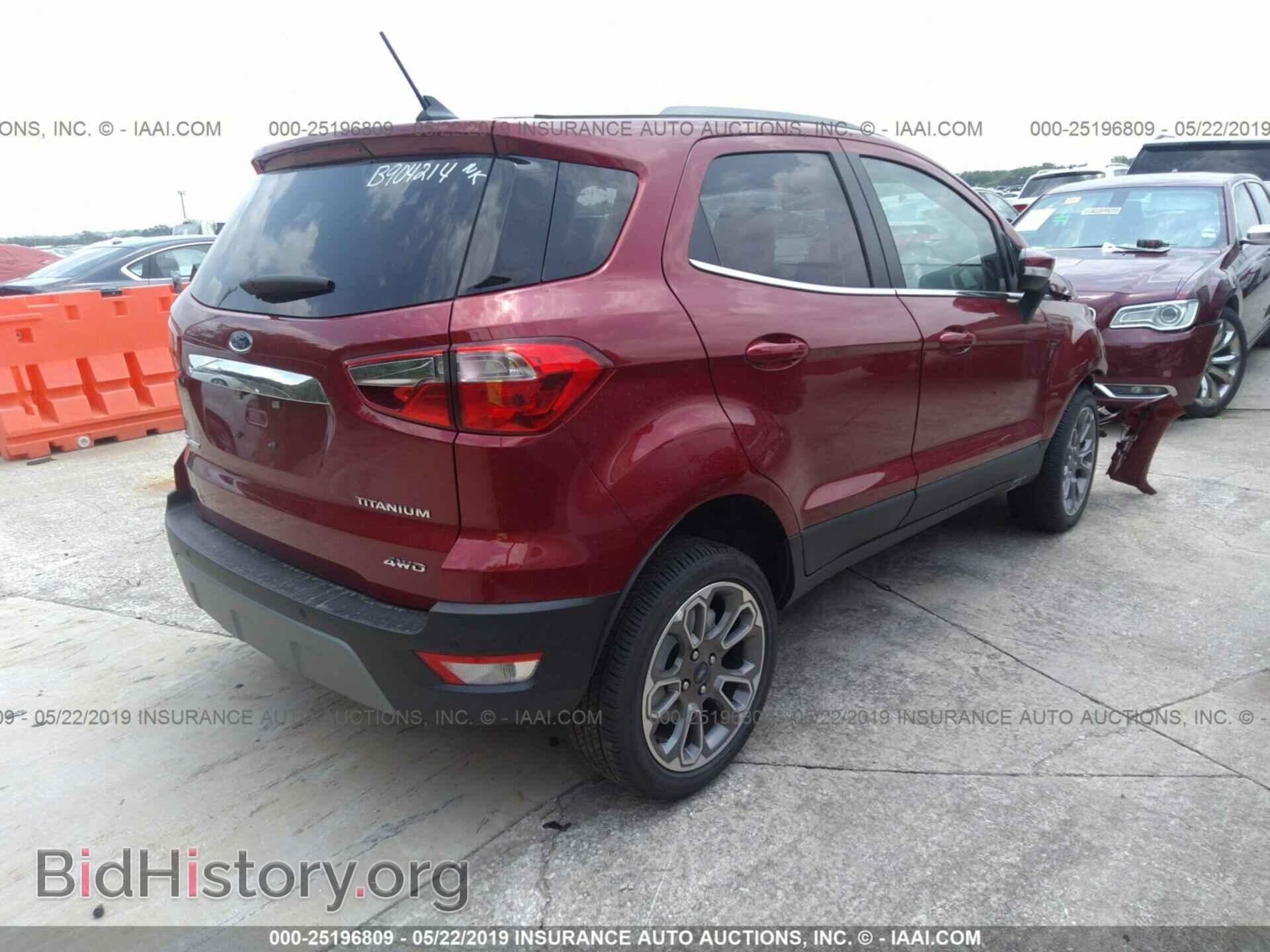 2019 FORD ECOSPORT - VIN: MAJ6S3KL5KC273228 - Фото 4