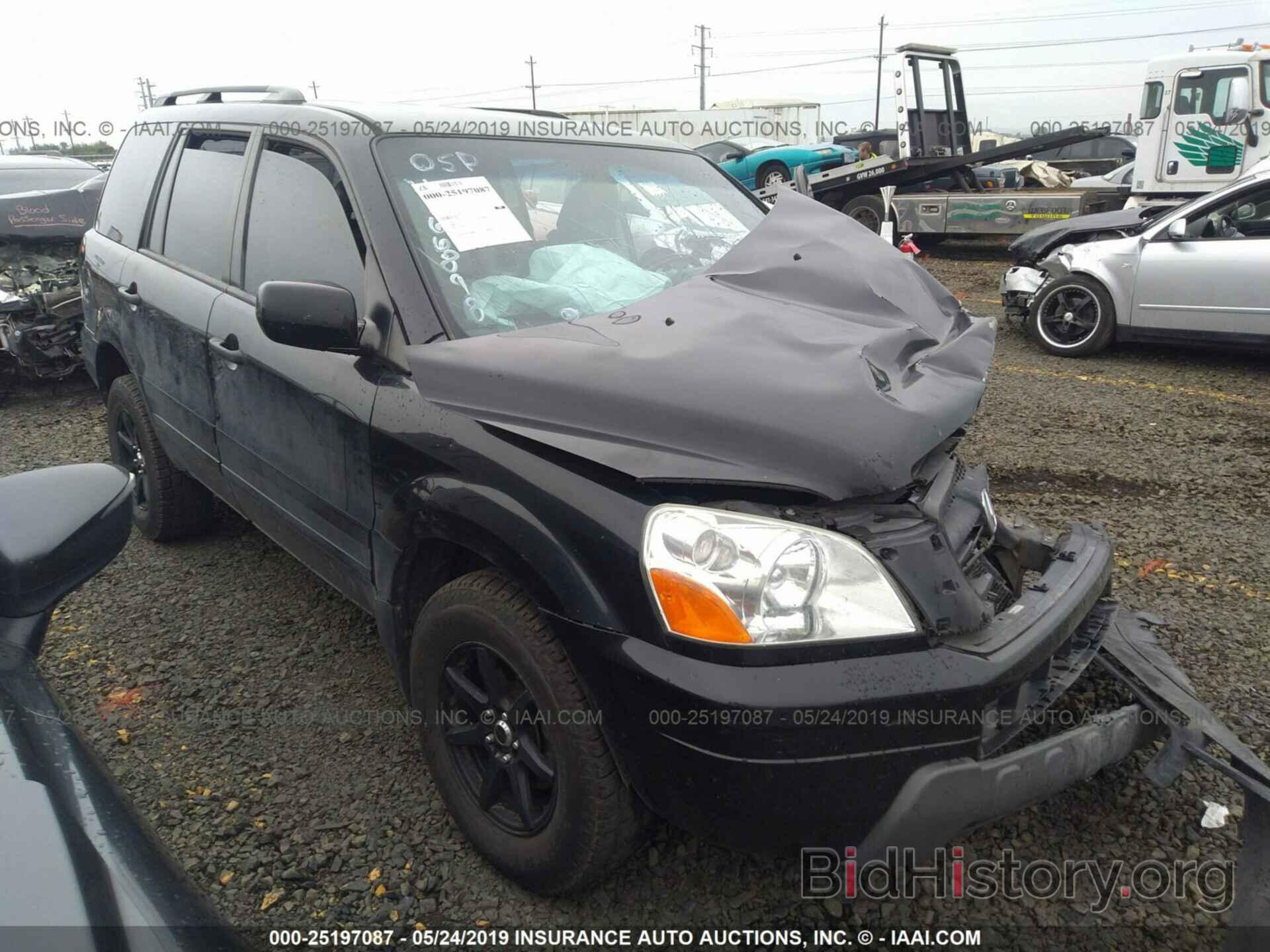 Photo 2HKYF18594H623696 - HONDA PILOT 2004