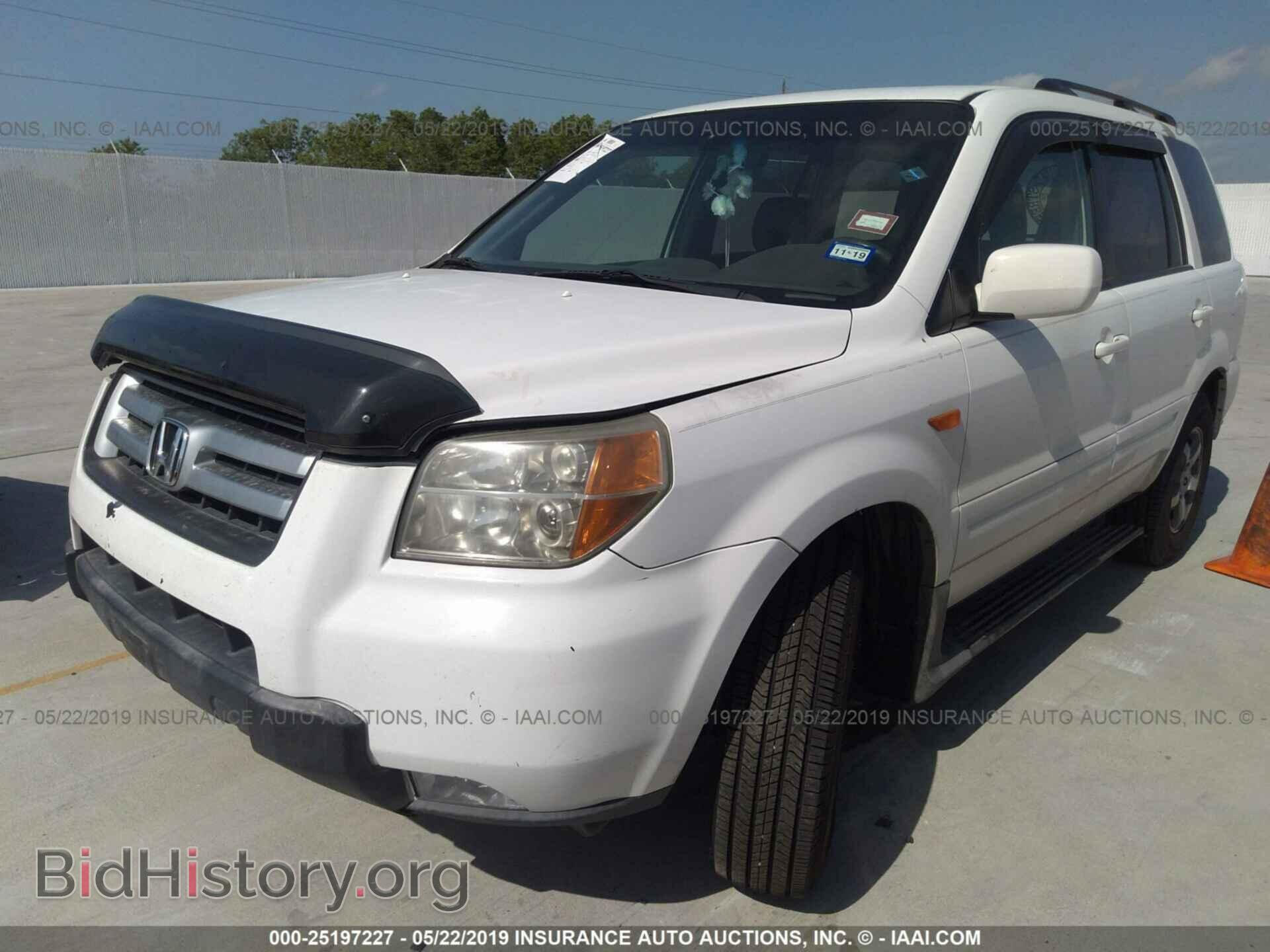 2006 HONDA PILOT - VIN: 5FNYF28526B041009 - Фото 2
