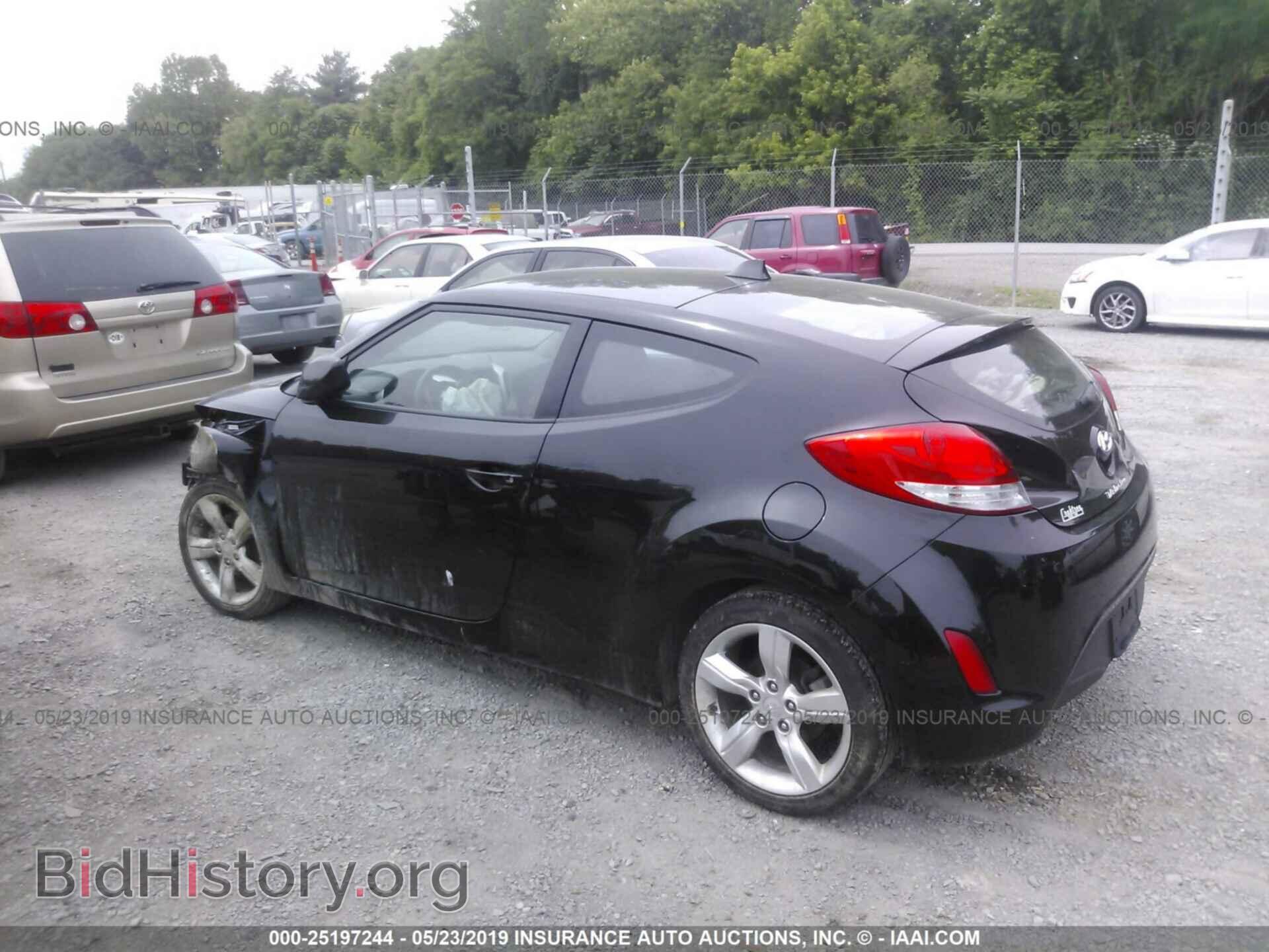 2013 HYUNDAI VELOSTER - VIN: KMHTC6AD4DU085377 - Фото 3