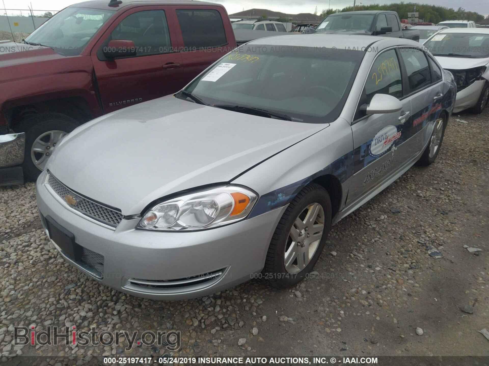 2012 CHEVROLET IMPALA - VIN: 2G1WG5E33C1200605 - Фото 2
