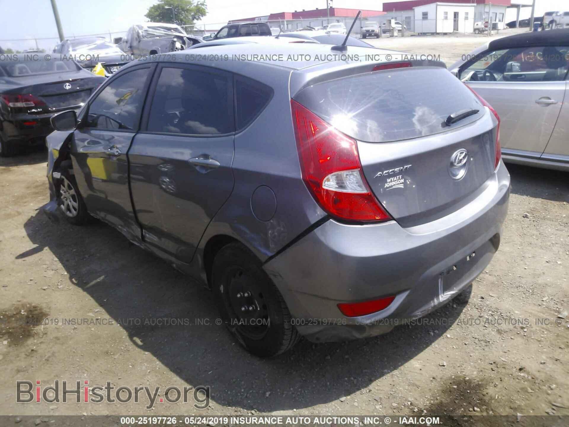 2013 HYUNDAI ACCENT - VIN: KMHCT5AE6DU135909 - Фото 3