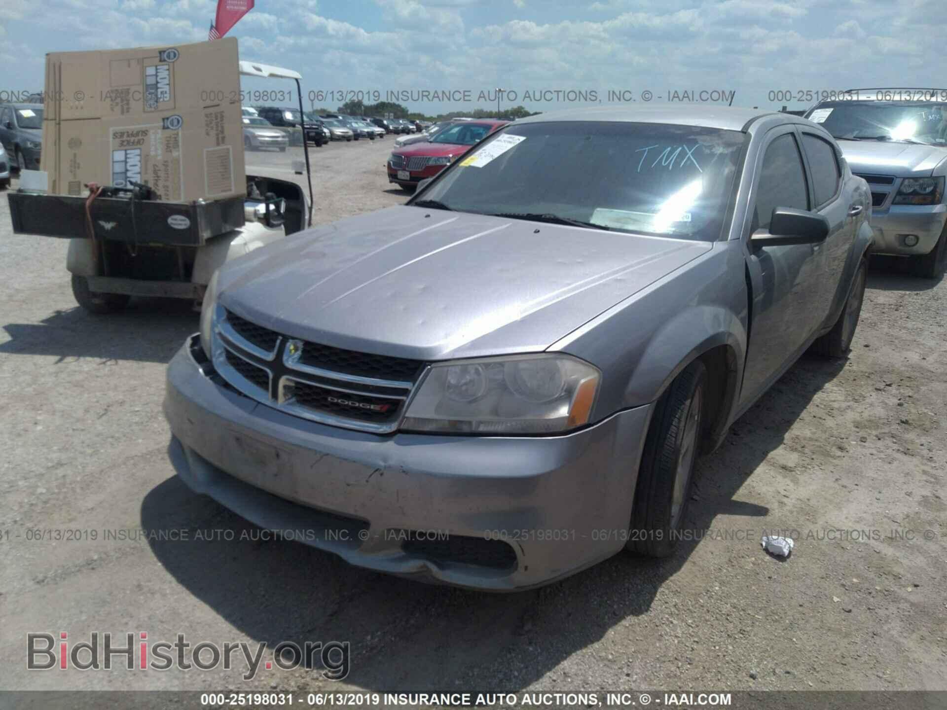 2013 DODGE AVENGER - VIN: 1C3CDZAB5DN707386 - Фото 2