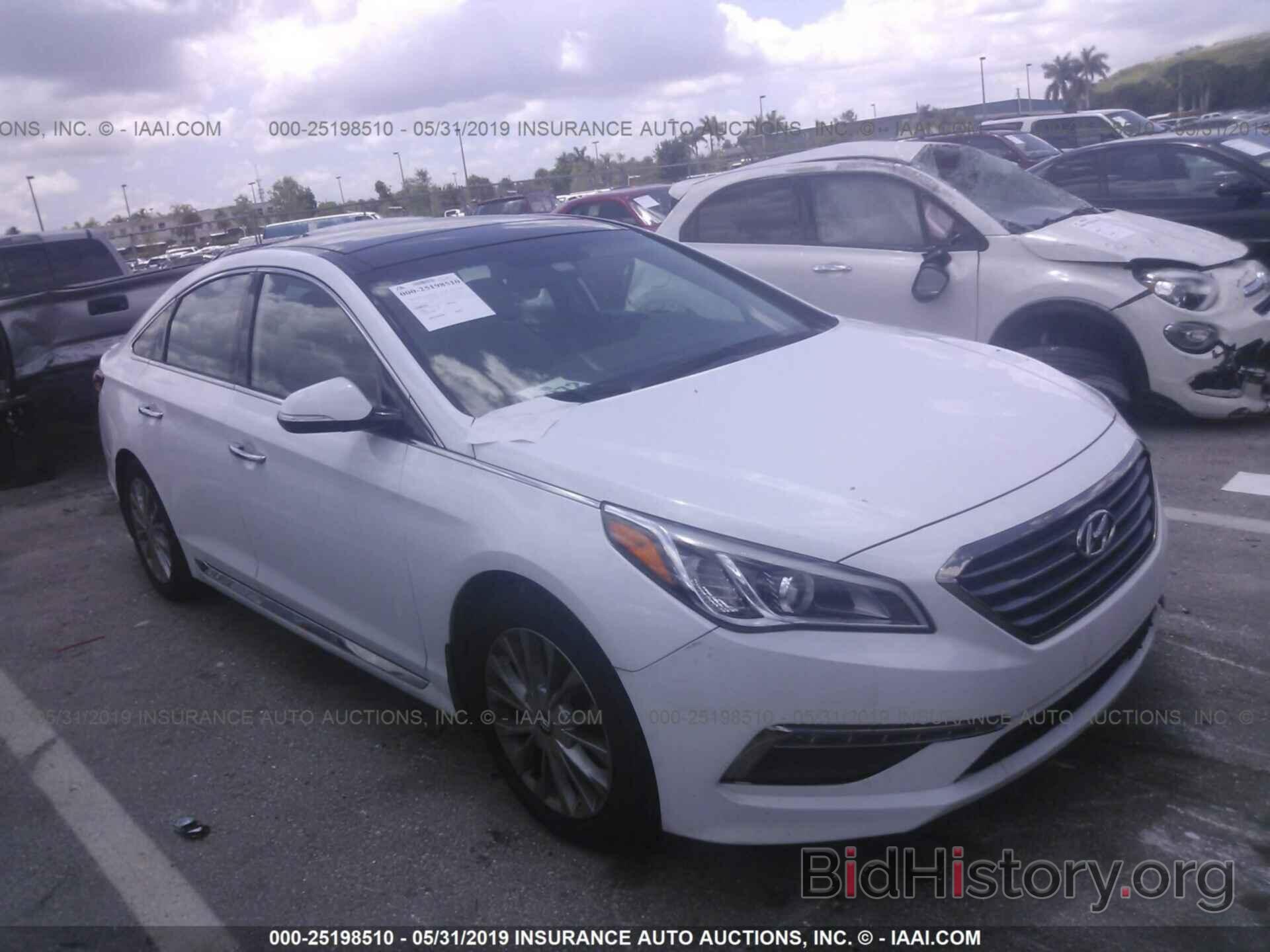 Photo 5NPE34AF5FH104650 - HYUNDAI SONATA 2015