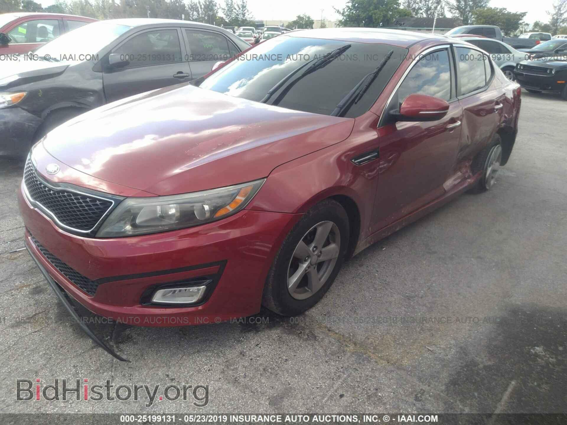2015 KIA OPTIMA - VIN: 5XXGM4A76FG434095 - Photo 2
