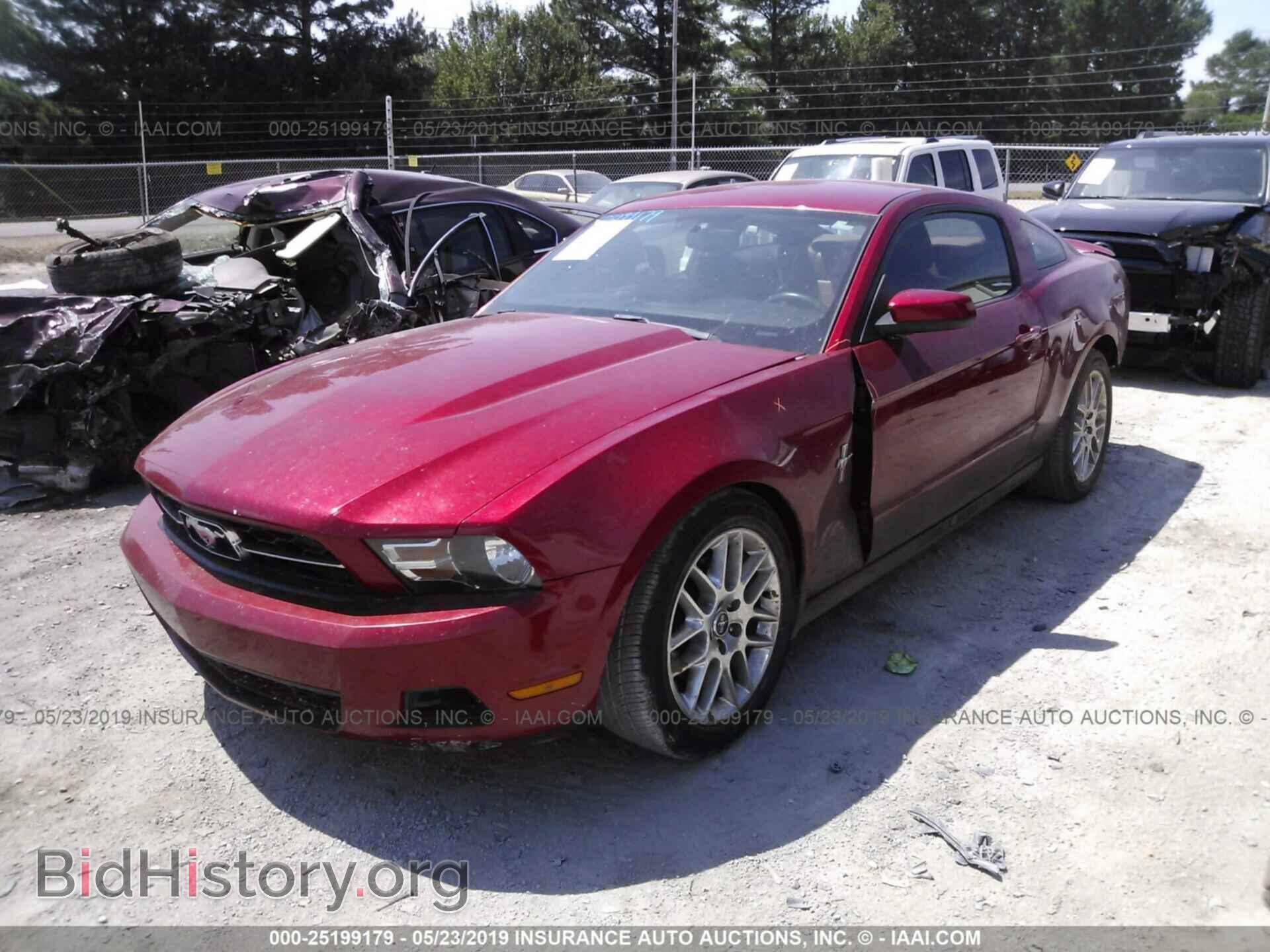 2012 FORD MUSTANG - VIN: 1ZVBP8AM6C5238427 - Фото 2