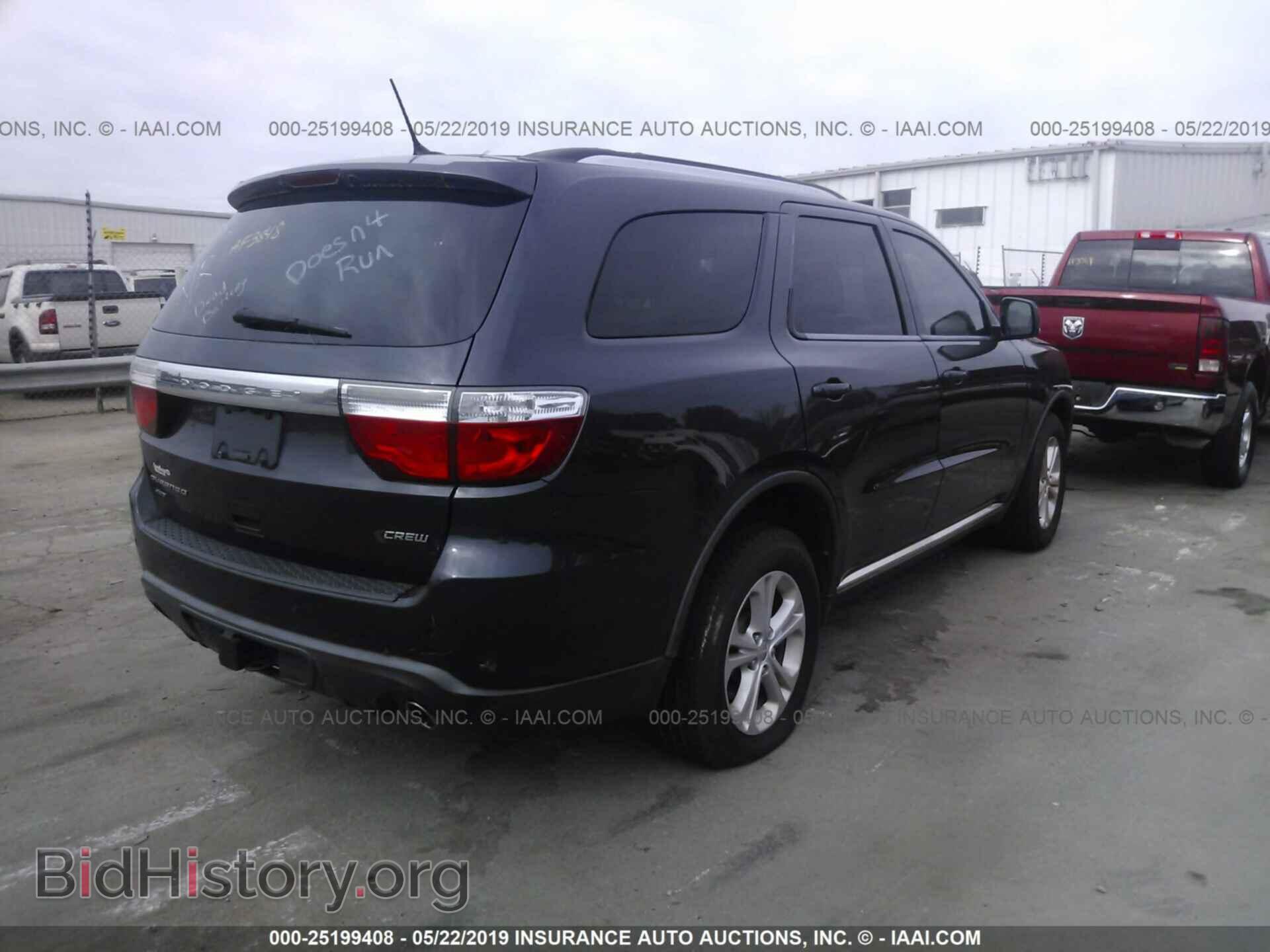 2012 DODGE DURANGO - VIN: 1C4SDJDT4CC331092 - Фото 4
