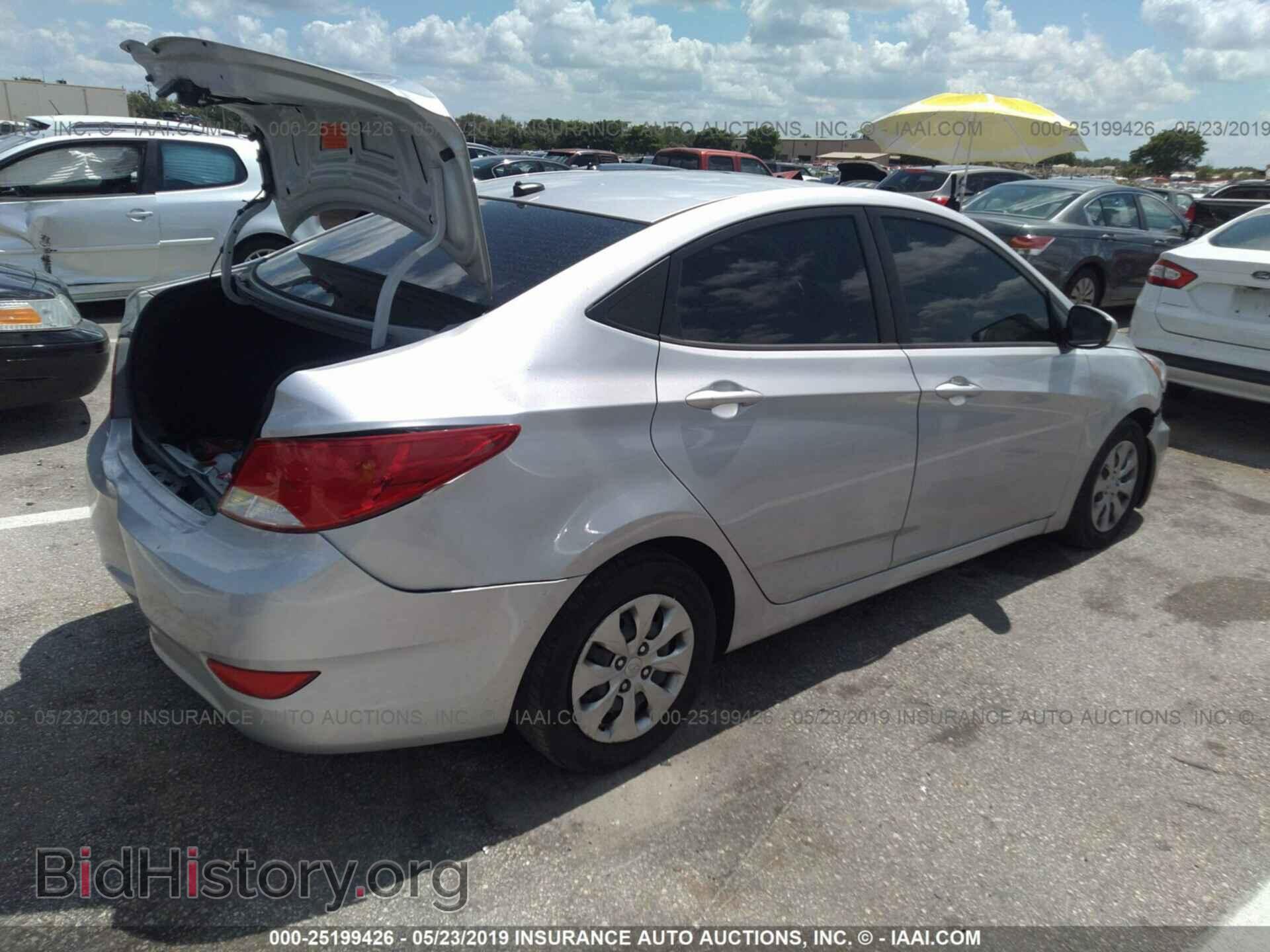 2015 HYUNDAI ACCENT - VIN: KMHCT4AE9FU833332 - Фото 4