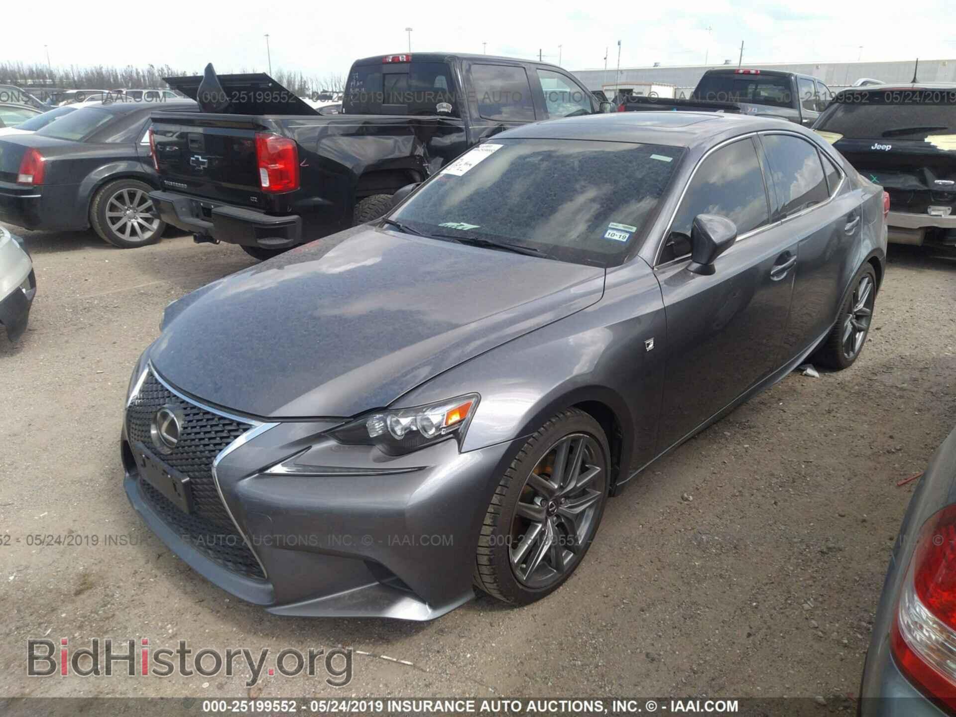 2014 LEXUS IS - VIN: JTHBE1D20E5006739 - Фото 2