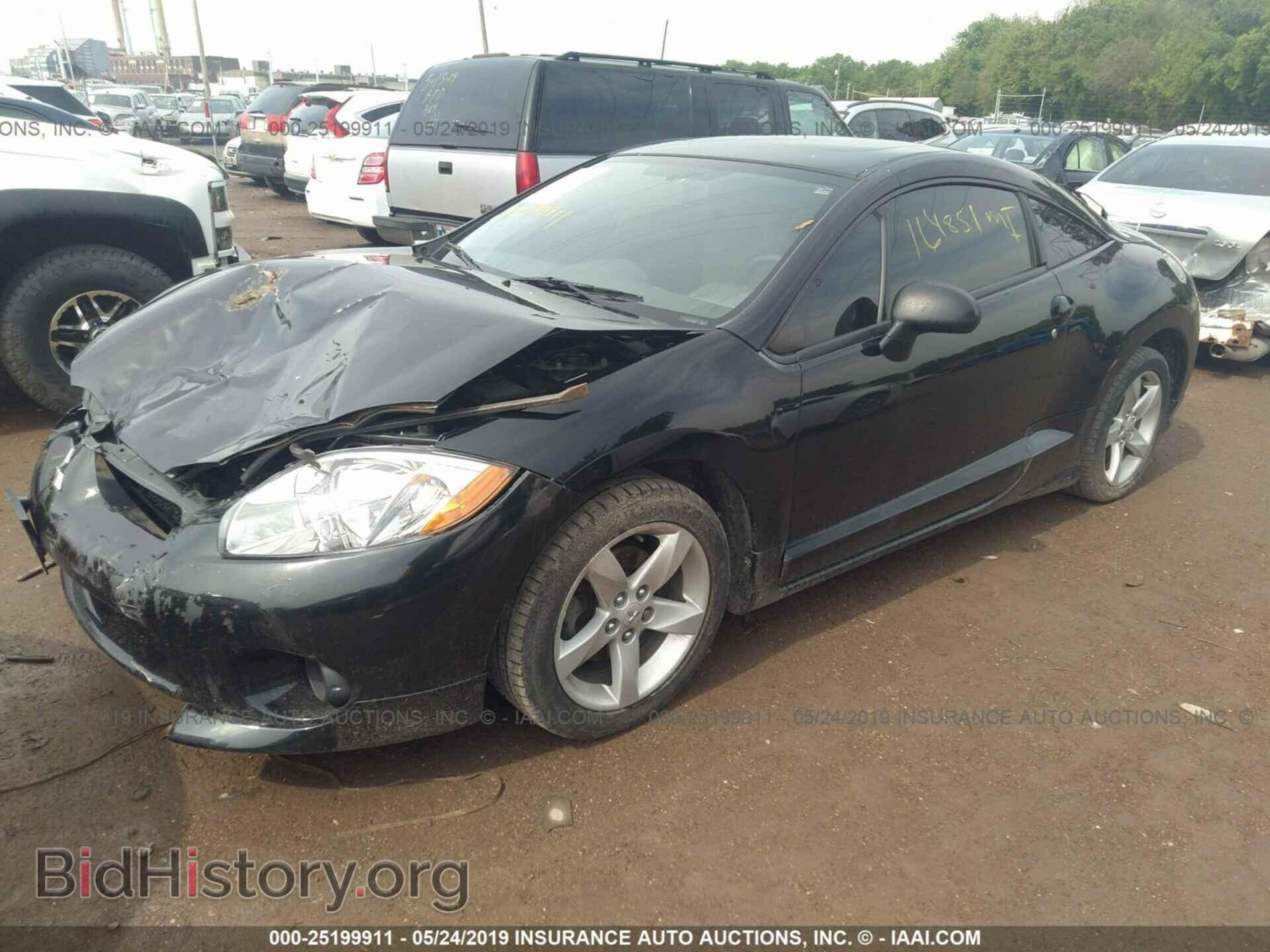 2007 MITSUBISHI ECLIPSE - VIN: 4A3AK24F37E019306 - Photo 2