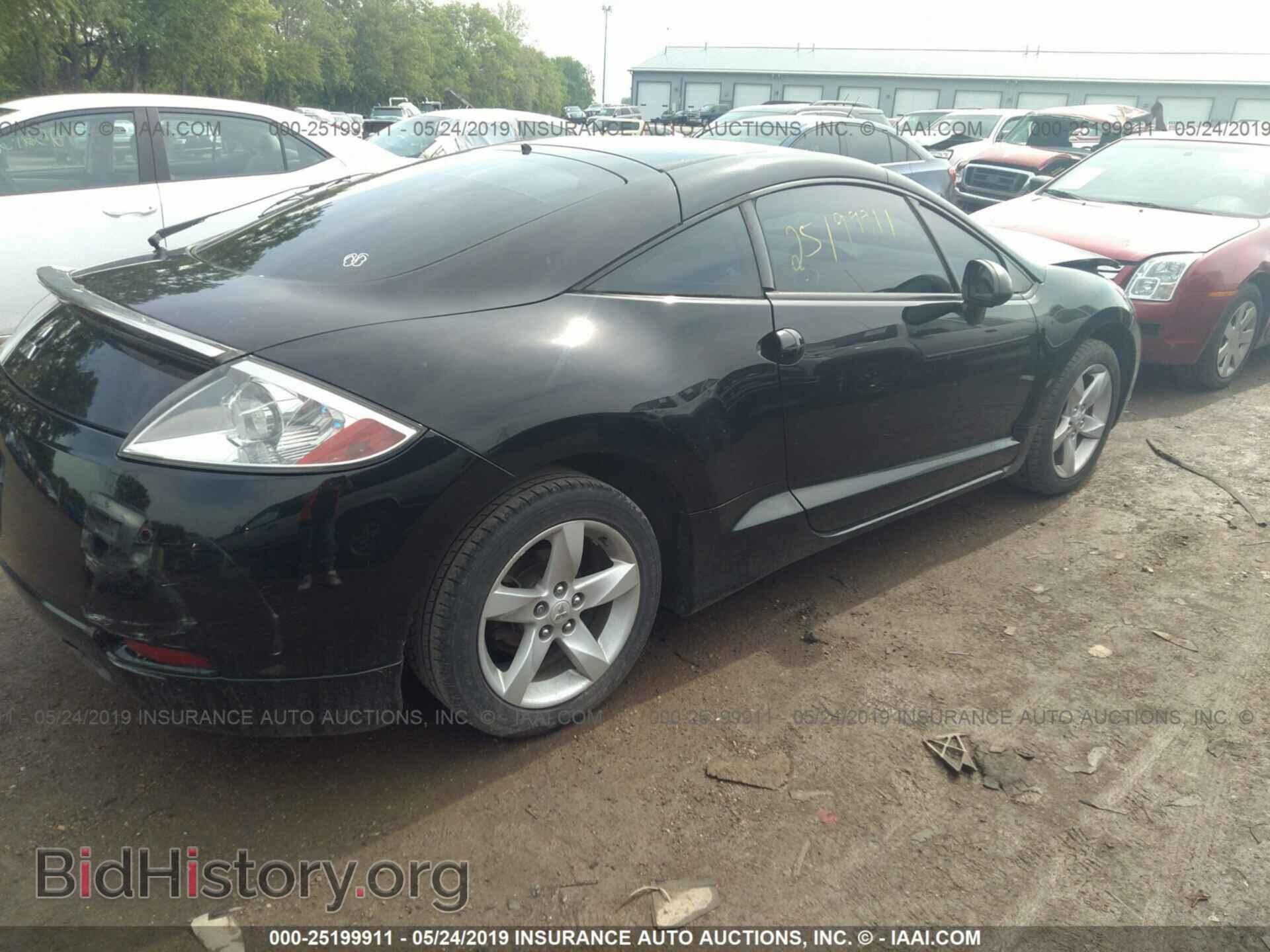 2007 MITSUBISHI ECLIPSE - VIN: 4A3AK24F37E019306 - Photo 4
