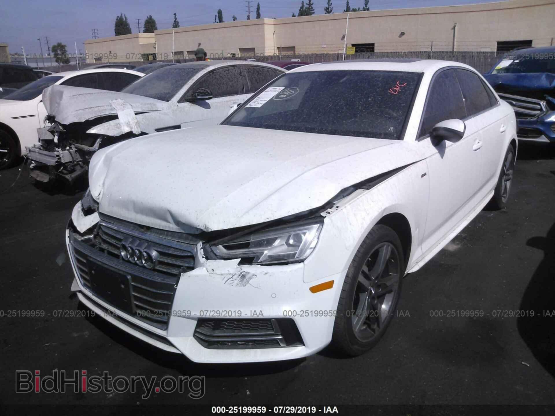 2018 AUDI A4 - VIN: WAULMAF45JA074525 - Фото 2