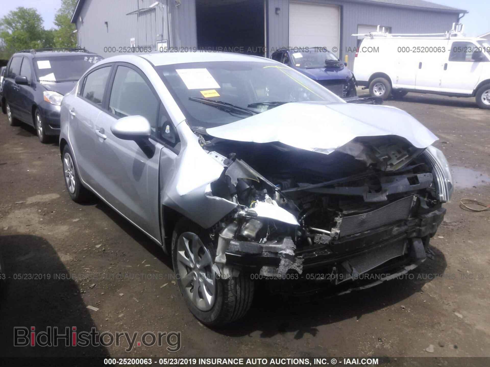 Photo KNADM4A32D6154330 - KIA RIO 2013