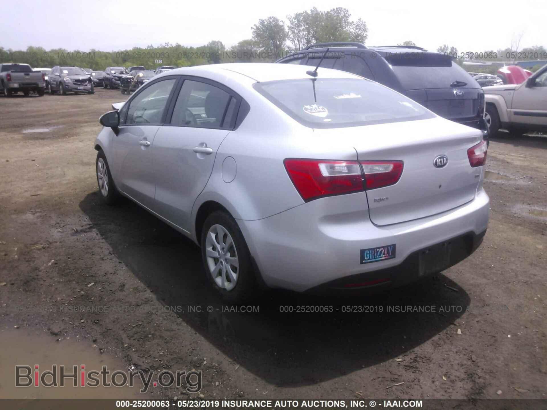 2013 KIA RIO - VIN: KNADM4A32D6154330 - Фото 3