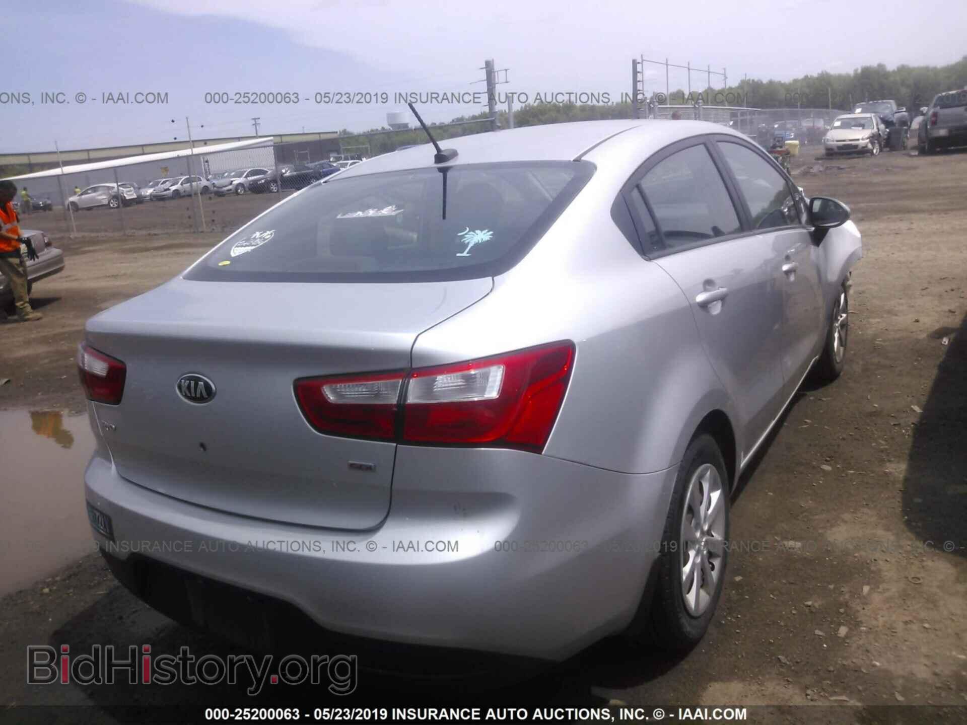 2013 KIA RIO - VIN: KNADM4A32D6154330 - Фото 4