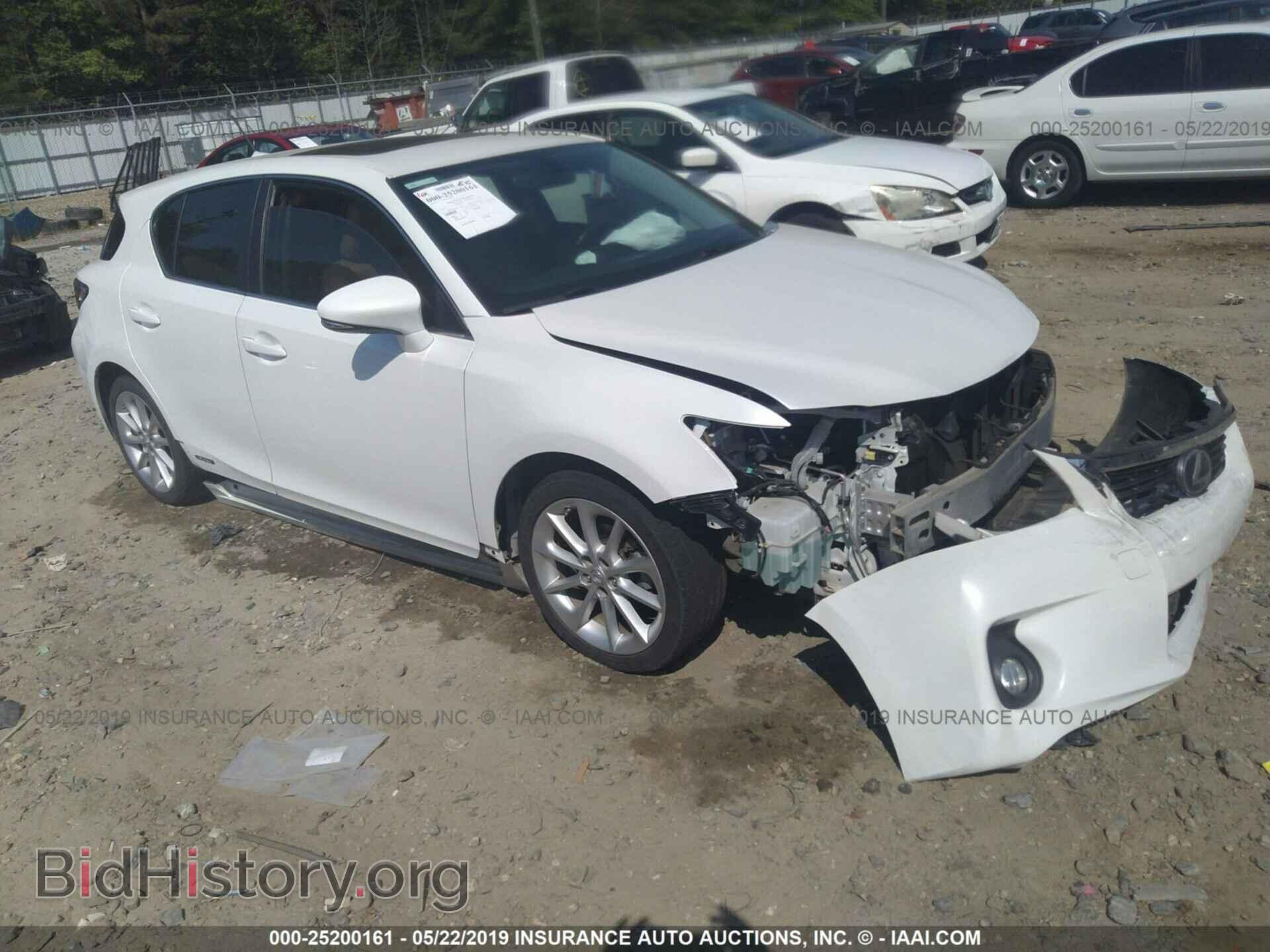 Photo JTHKD5BHXC2109702 - LEXUS CT 2012