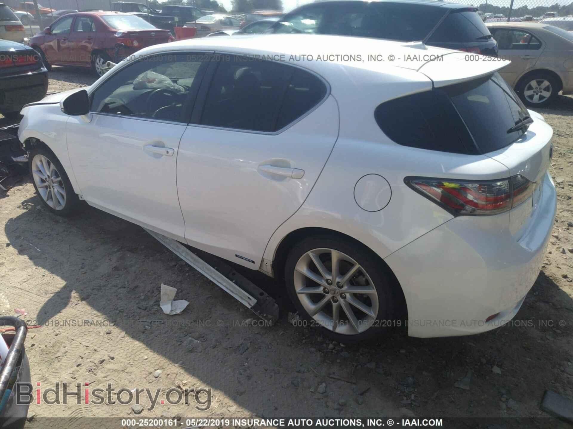 2012 LEXUS CT - VIN: JTHKD5BHXC2109702 - Photo 3