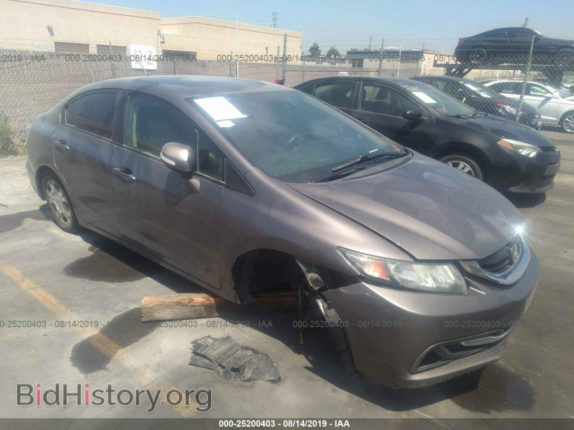Photo 19XFB4F20DE200619 - HONDA CIVIC 2013