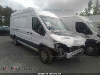 2017 Ford TRANSIT T-350, white — VIN 1FTBW3XMXHKA39955, IAAI