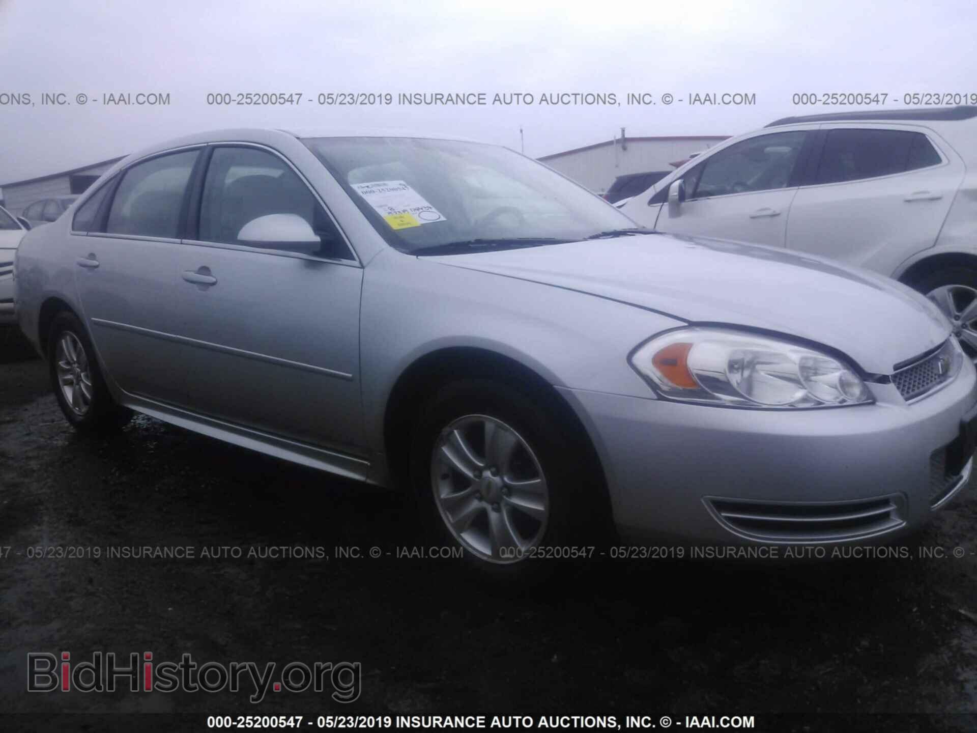 Фотография 2G1WF5E37C1183312 - CHEVROLET IMPALA 2012